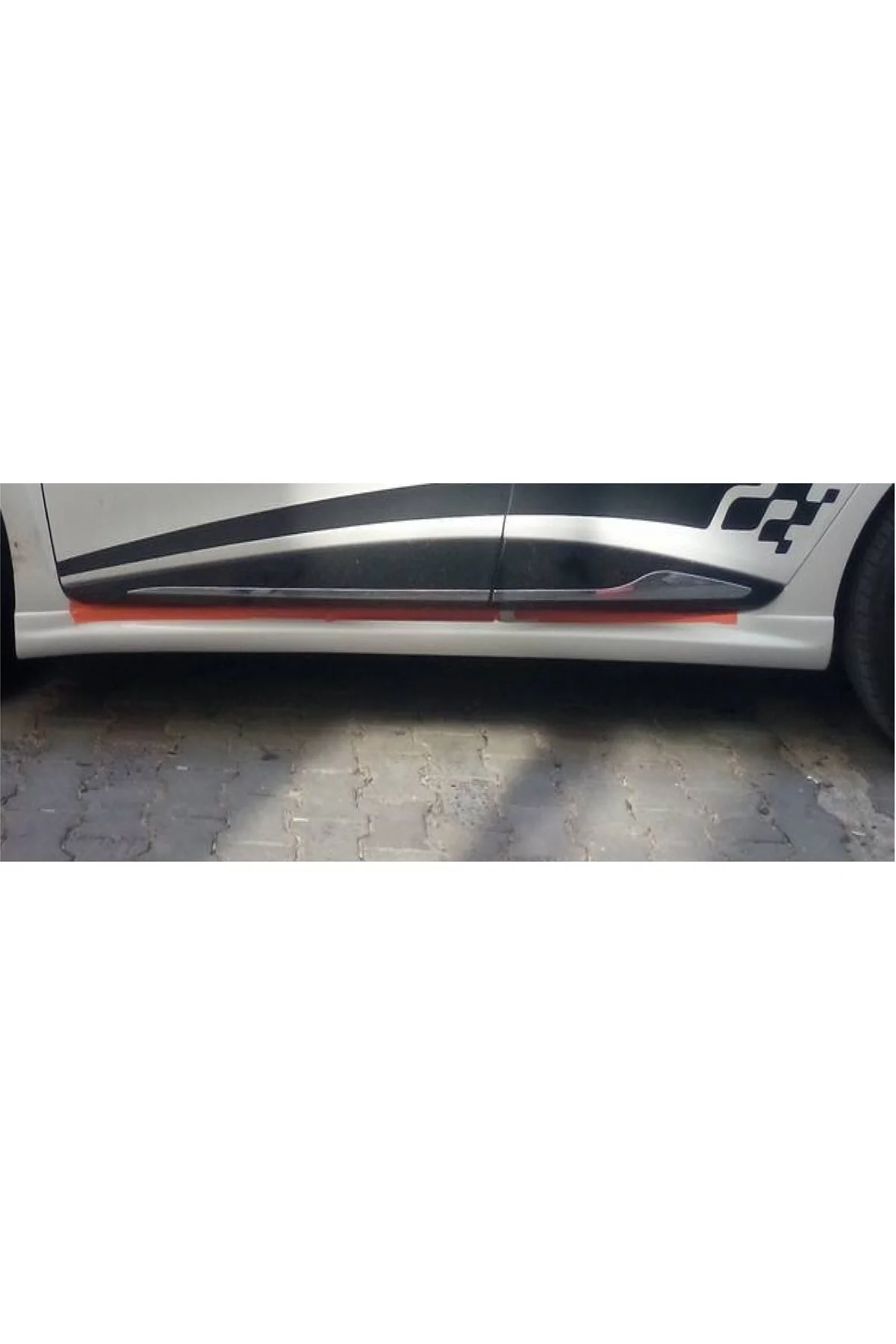 Ford Fiesta Yan Marşpiyel (Plastik) Boyasız
