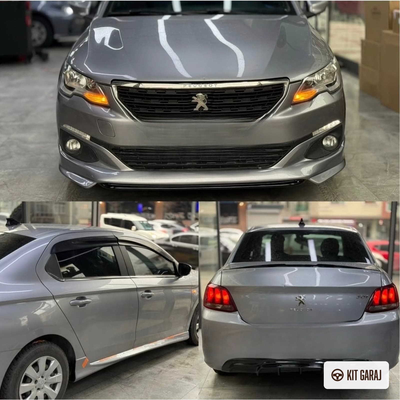 Peugeot 301 Makyajlı Body Kit Seti Plastik (7/7)