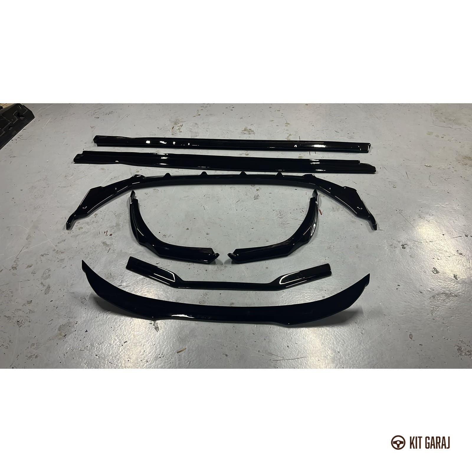 Peugeot 408 Parlak Siyah Body Kit (Plastik) Boyalı (8/8)