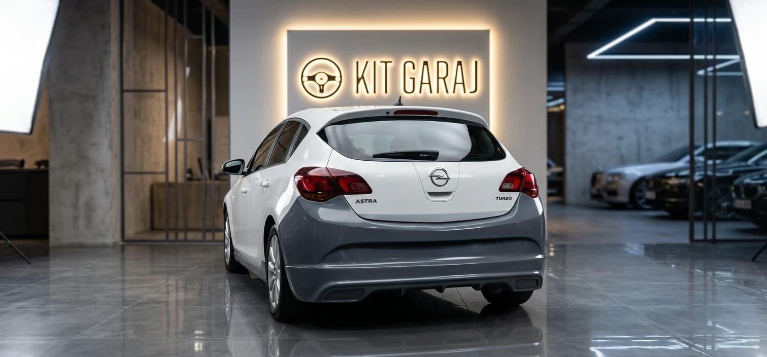 Opel Astra J HB 2009-2015 OPC Arka Tampon (Plastik) Boyasız (8/9)