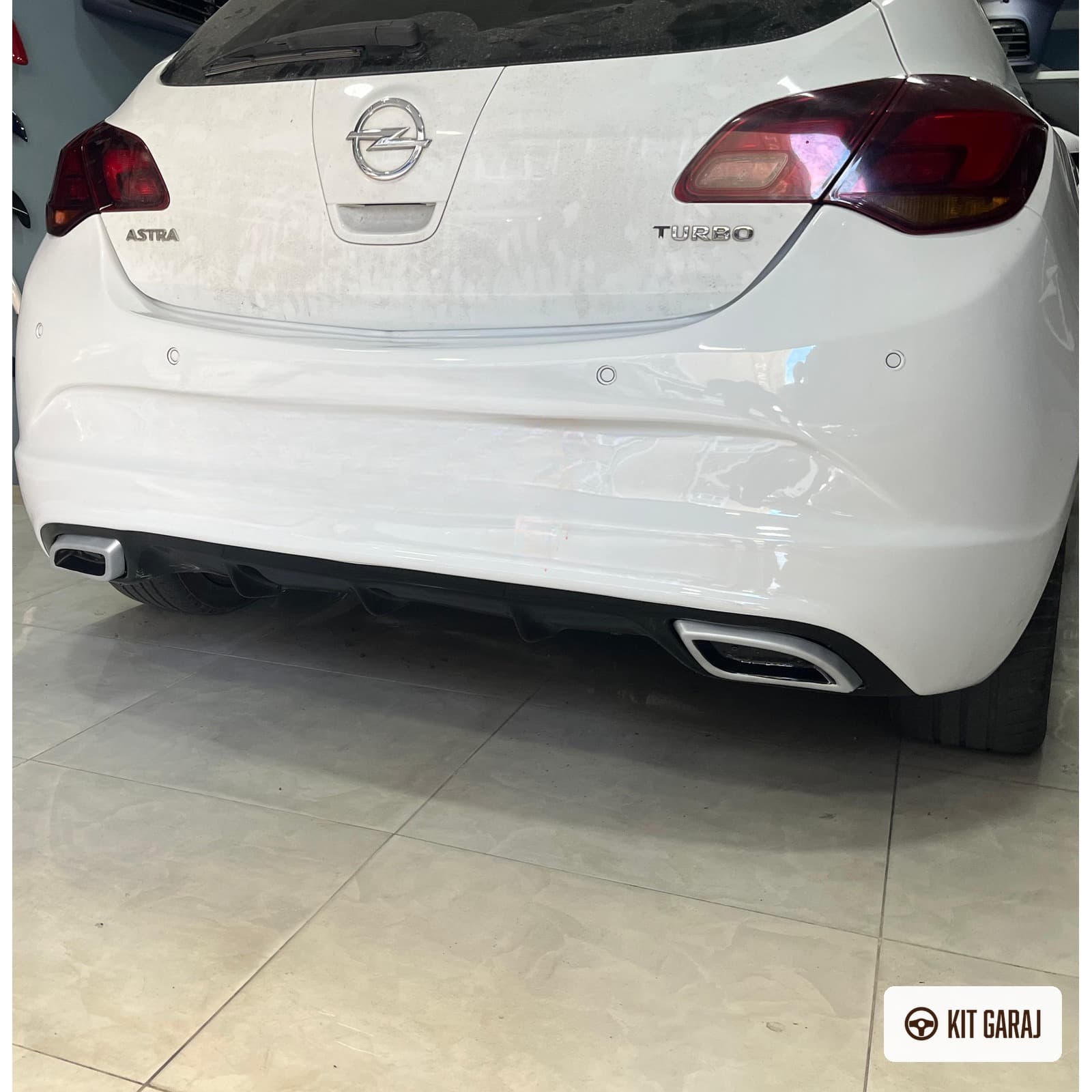 Opel Astra J HB 2009-2015 OPC Arka Tampon (Plastik) Boyasız (3/8)