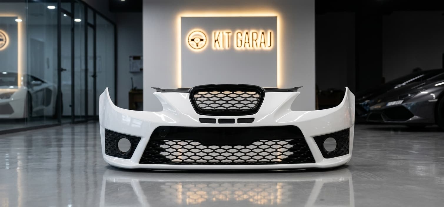 Seat Leon Mk2.5 2009-2012 FR Ön Tampon (Plastik) Boyasız (5/7)