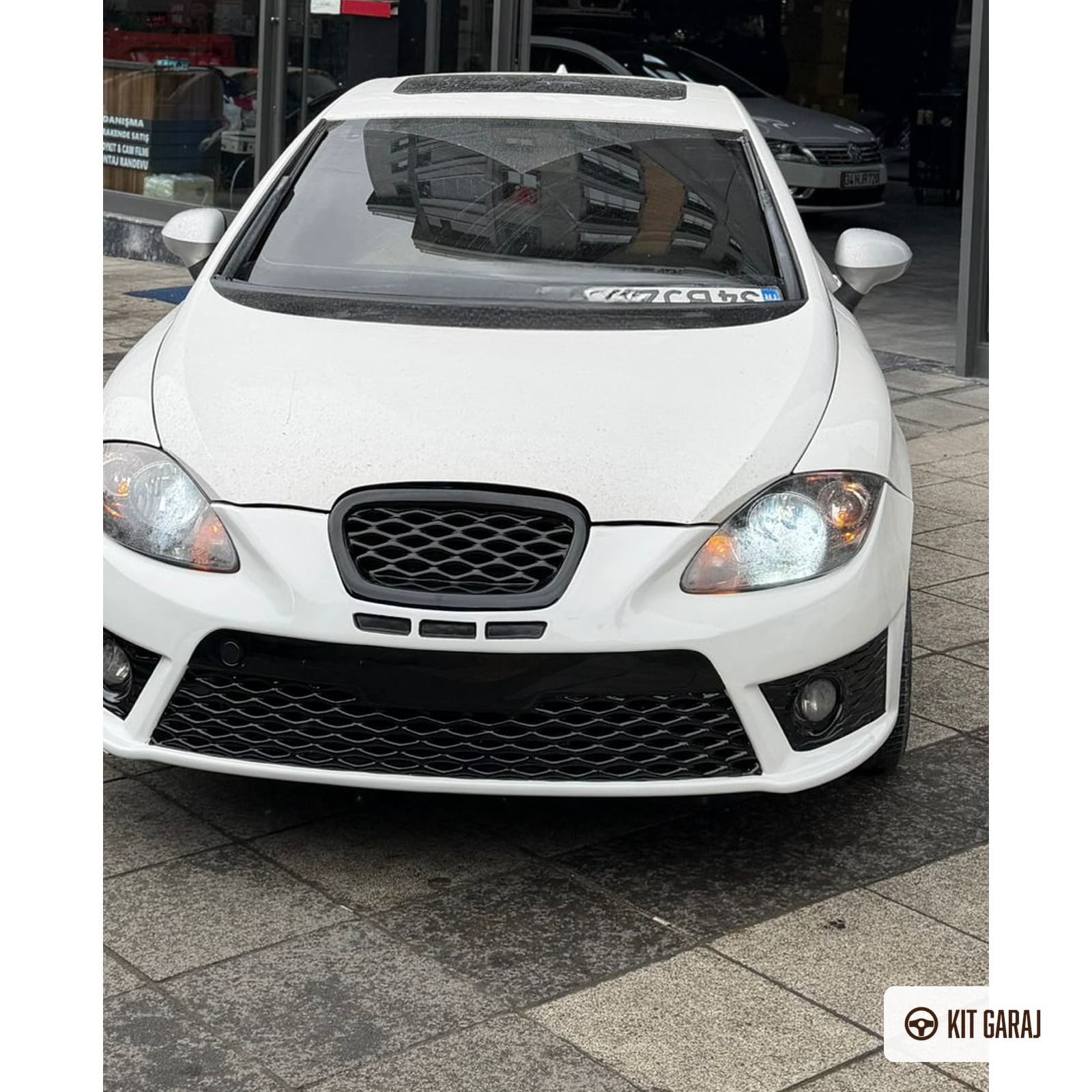 Seat Leon Mk2.5 2009-2012 FR Ön Tampon (Plastik) Boyasız (4/6)