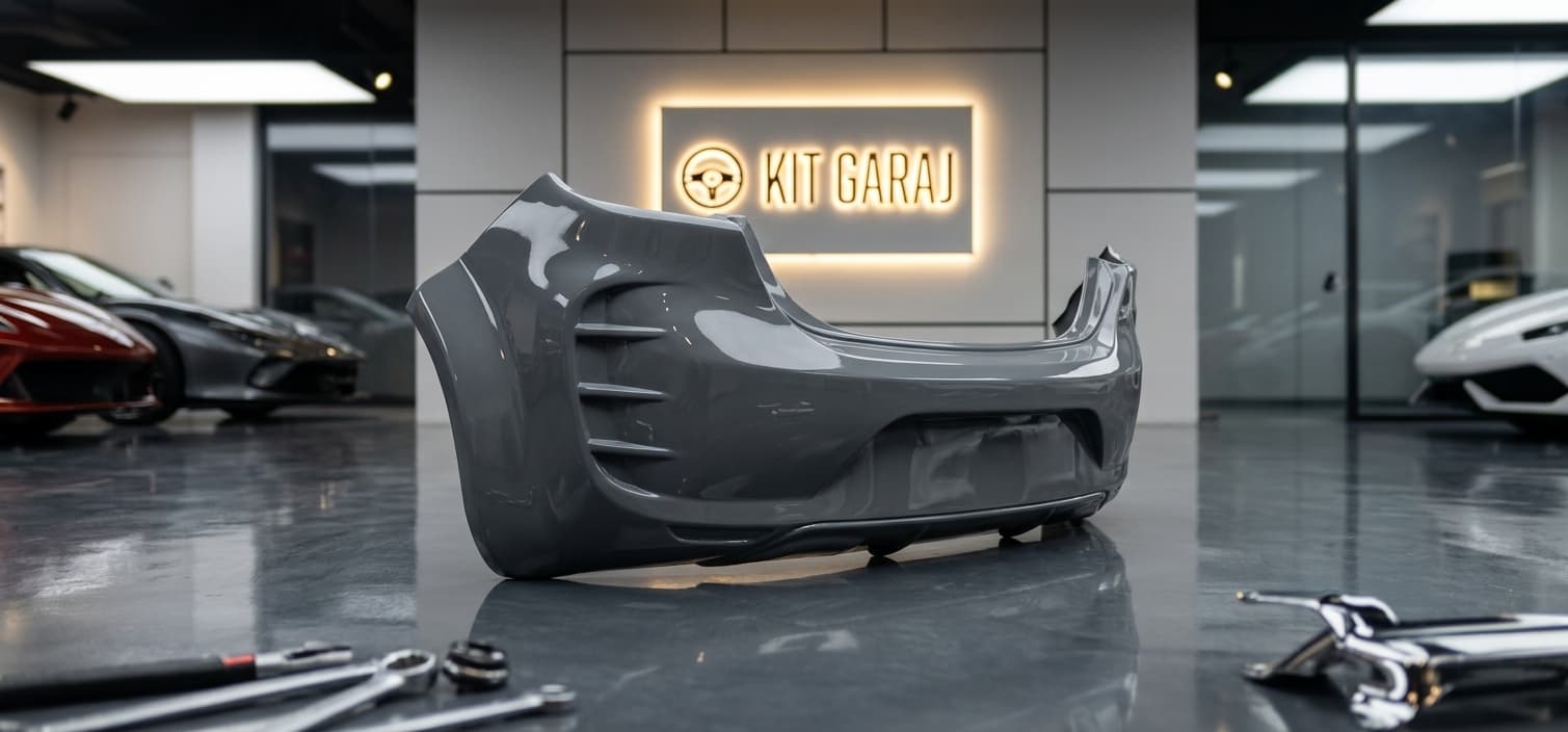 Seat Leon Mk2 2005-2012 Aero Arka Tampon (Plastik) Boyasız (5/5)