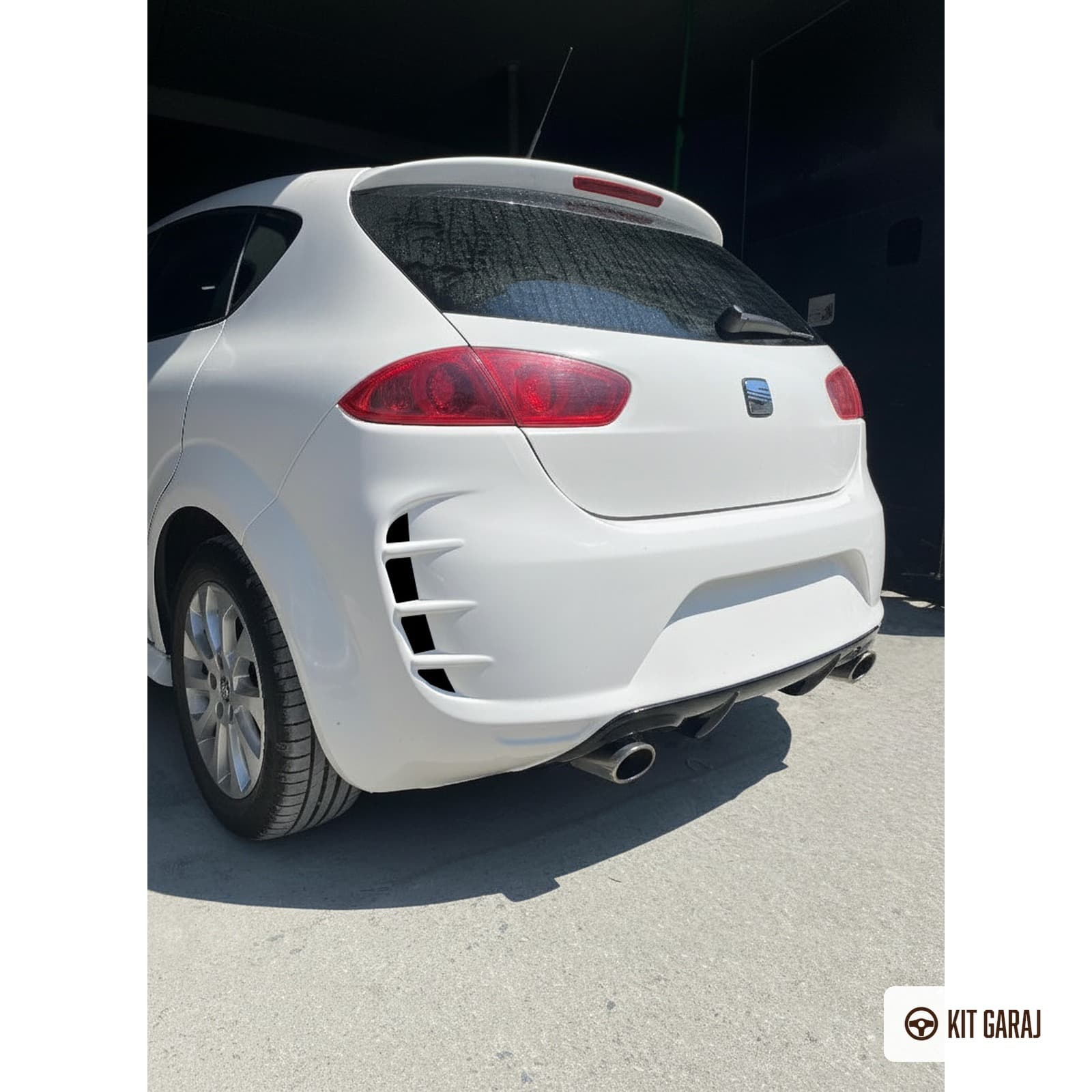 Seat Leon Mk2 2005-2012 Aero Arka Tampon (Plastik) Boyasız