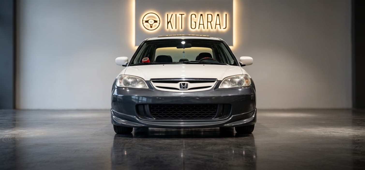 Honda Civic 2001-2006 Ön Tampon Plastik Boyasız (3/7)