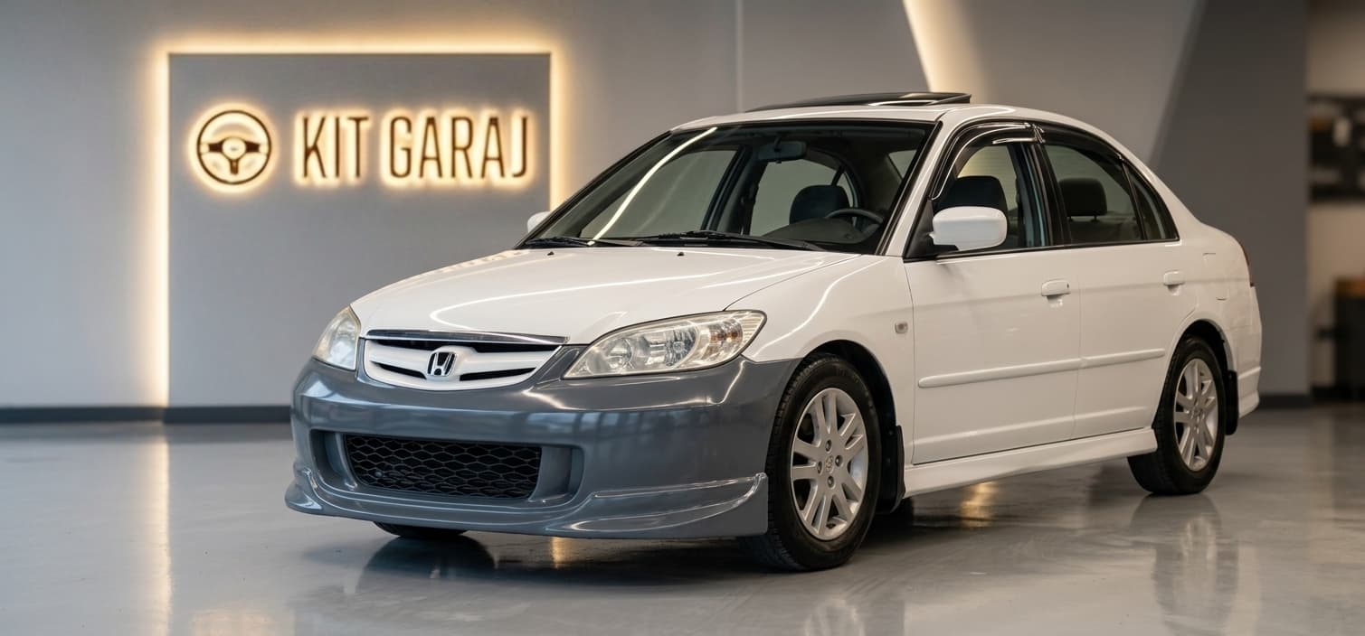 Honda Civic 2001-2006 Ön Tampon Plastik Boyasız (4/7)