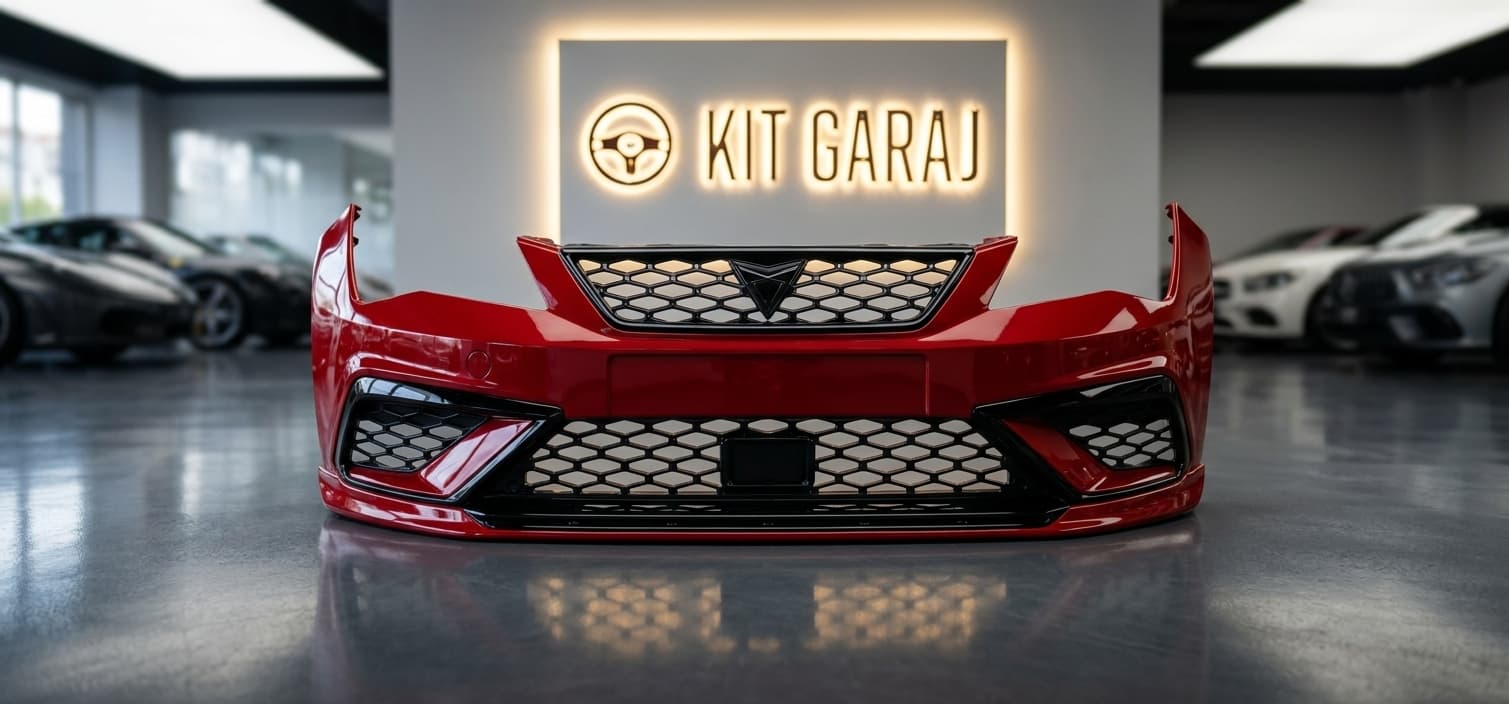 Seat Leon Mk3 2012-2020 Cupra Ön Tampon (Plastik) Boyasız (6/8)