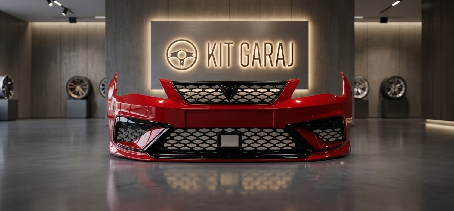 Seat Leon Mk3 2012-2020 Cupra Ön Tampon (Plastik) Boyasız (8/8)