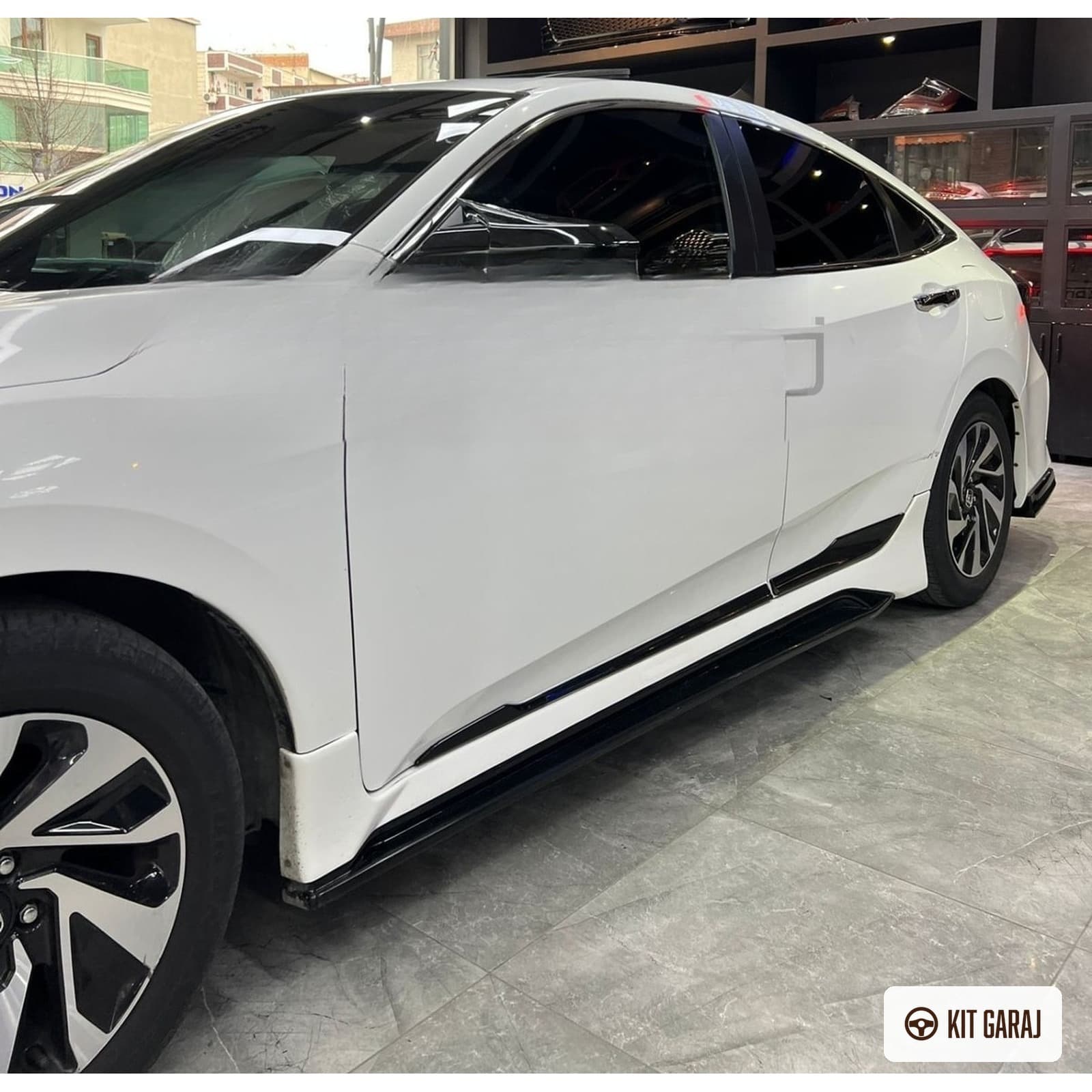 Honda Civic Makyajlı 2019-2021 FC5 Body Kit (Plastik) Boyasız (4/6)
