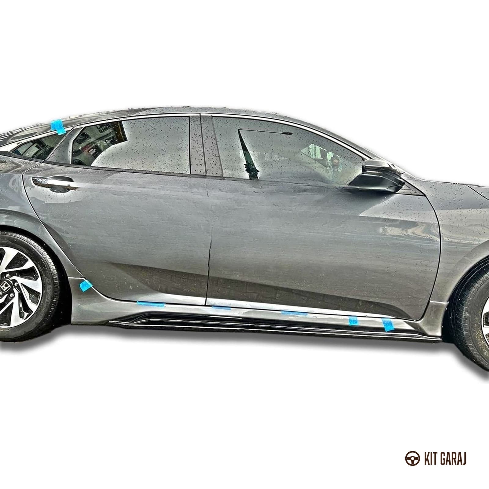 Honda Civic Makyajlı 2019-2021 FC5 Body Kit (Plastik) Boyasız (5/6)