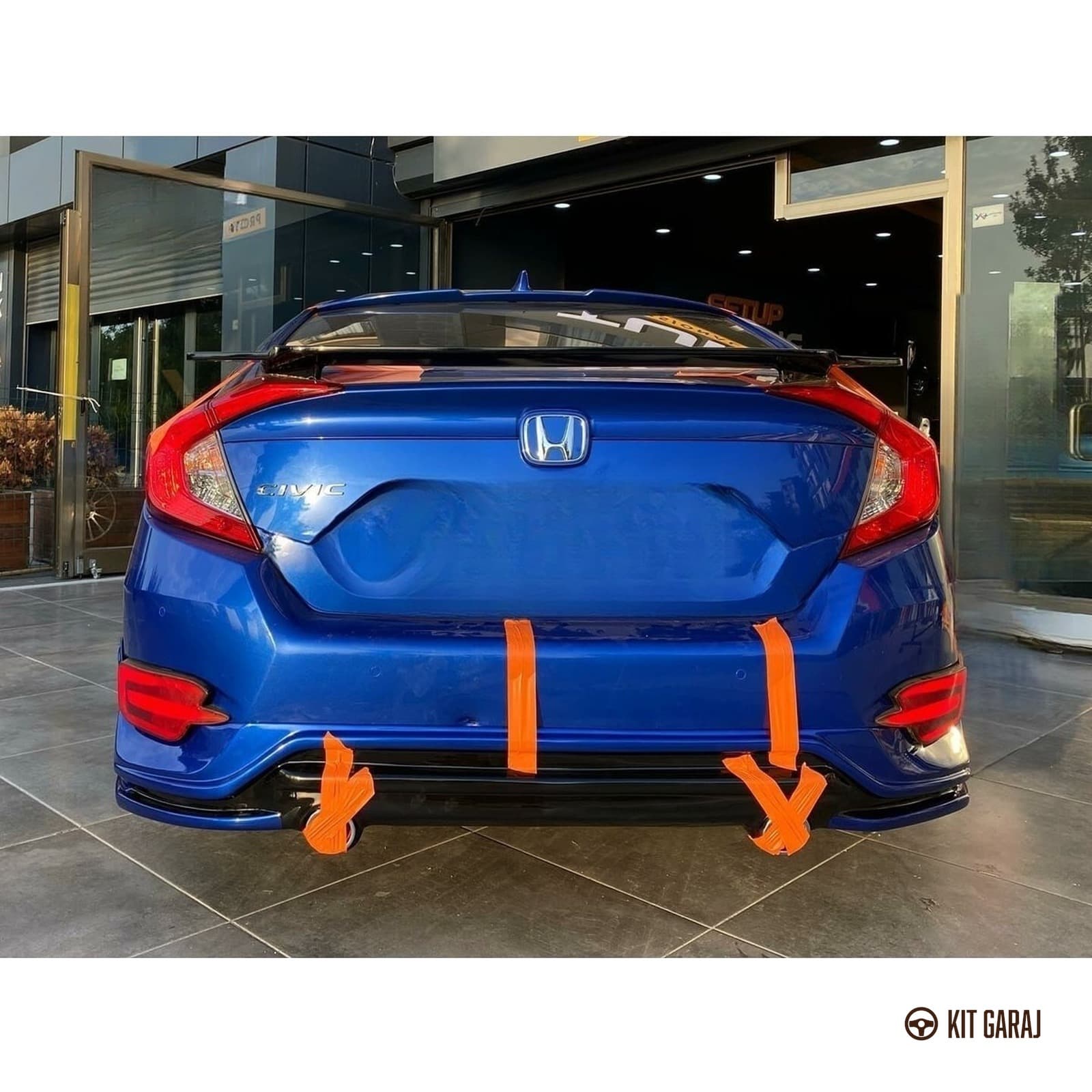 Honda Civic Fc5 Makyajsız Turbo Body Kit Seti Plastik (3/5)