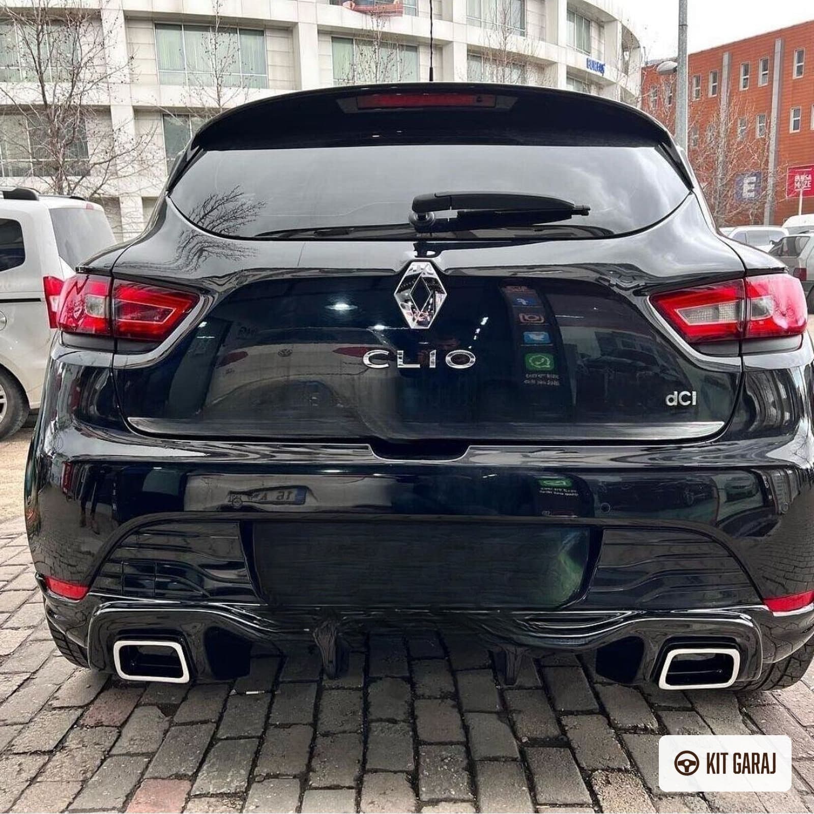 Renault Clio Makyajlı Body Kit (Plastik) Boyasız (3/7)
