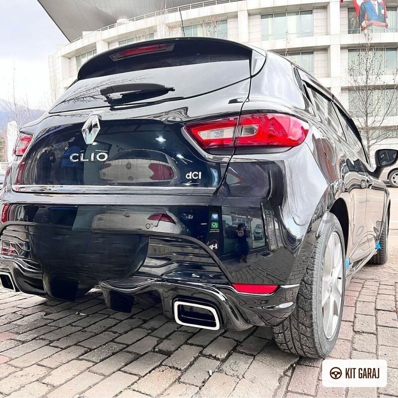 Renault Clio Makyajlı Body Kit (Plastik) Boyasız (4/7)