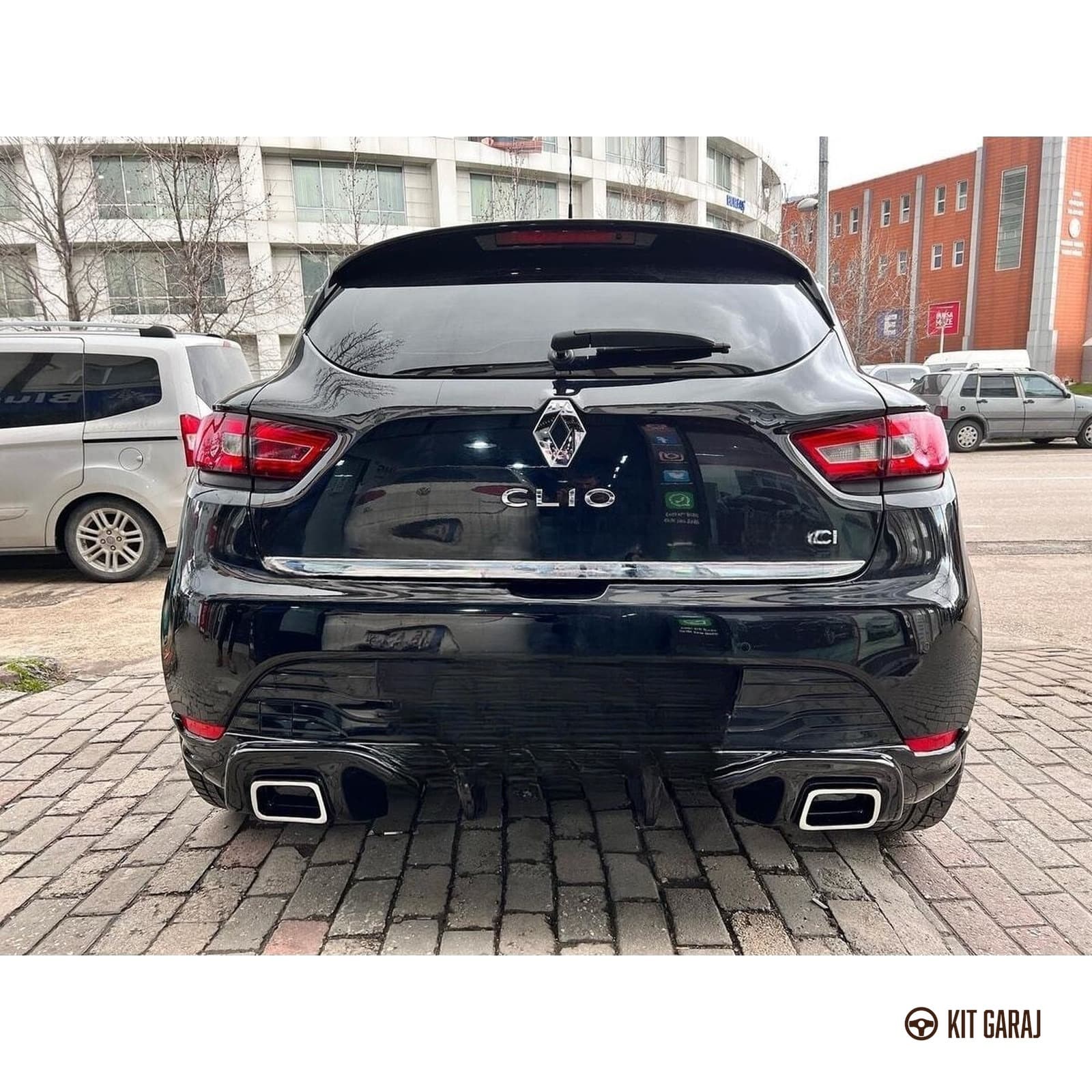 Renault Clio Makyajsız Body Kit (Plastik) Boyasız (5/6)