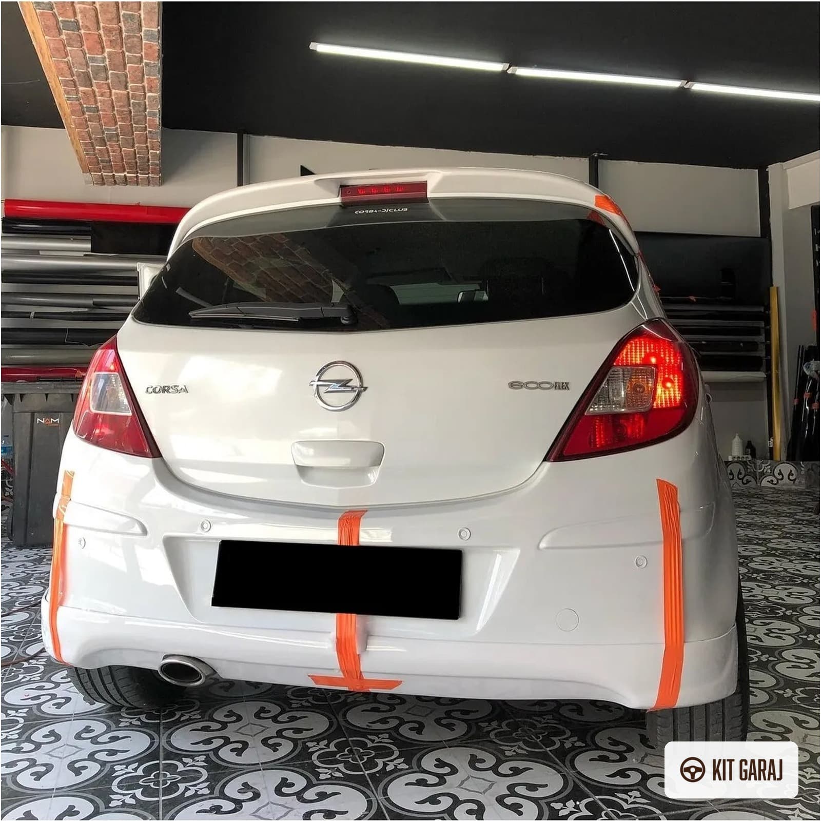 Opel Corsa Makyajsız Body Kit (Plastik) Boyasız (6/6)