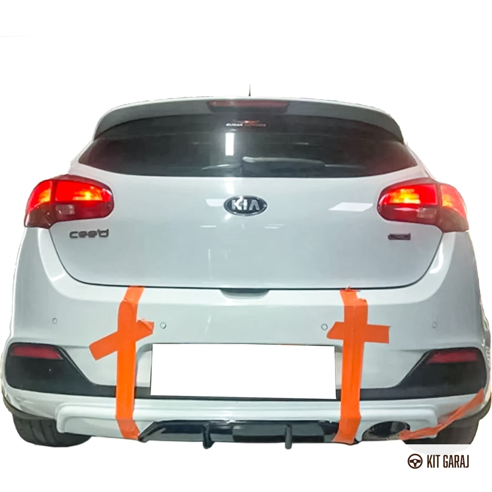 Kia Ceed 2012 Piano Black Difüzör (Plastik) Boyalı
