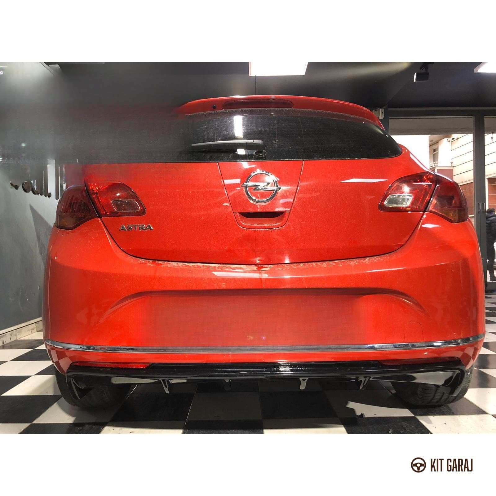 Opel Astra Makyajlı HB Rieger Piano Black Difüzör (Plastik) Boyalı (5/6)