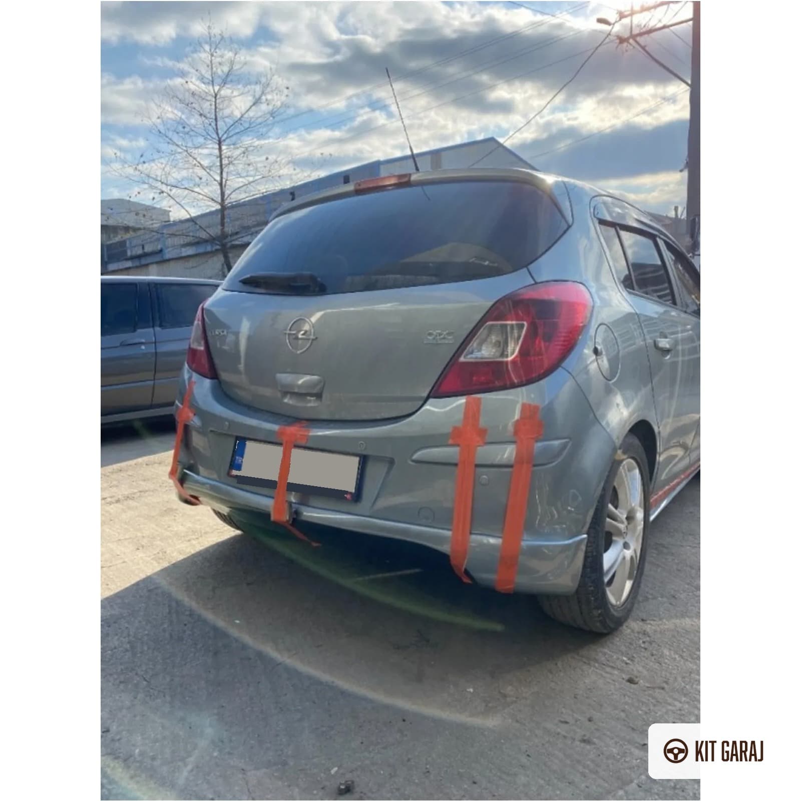 Opel Corsa D Arka Ek (Plastik) Boyasız (3/4)