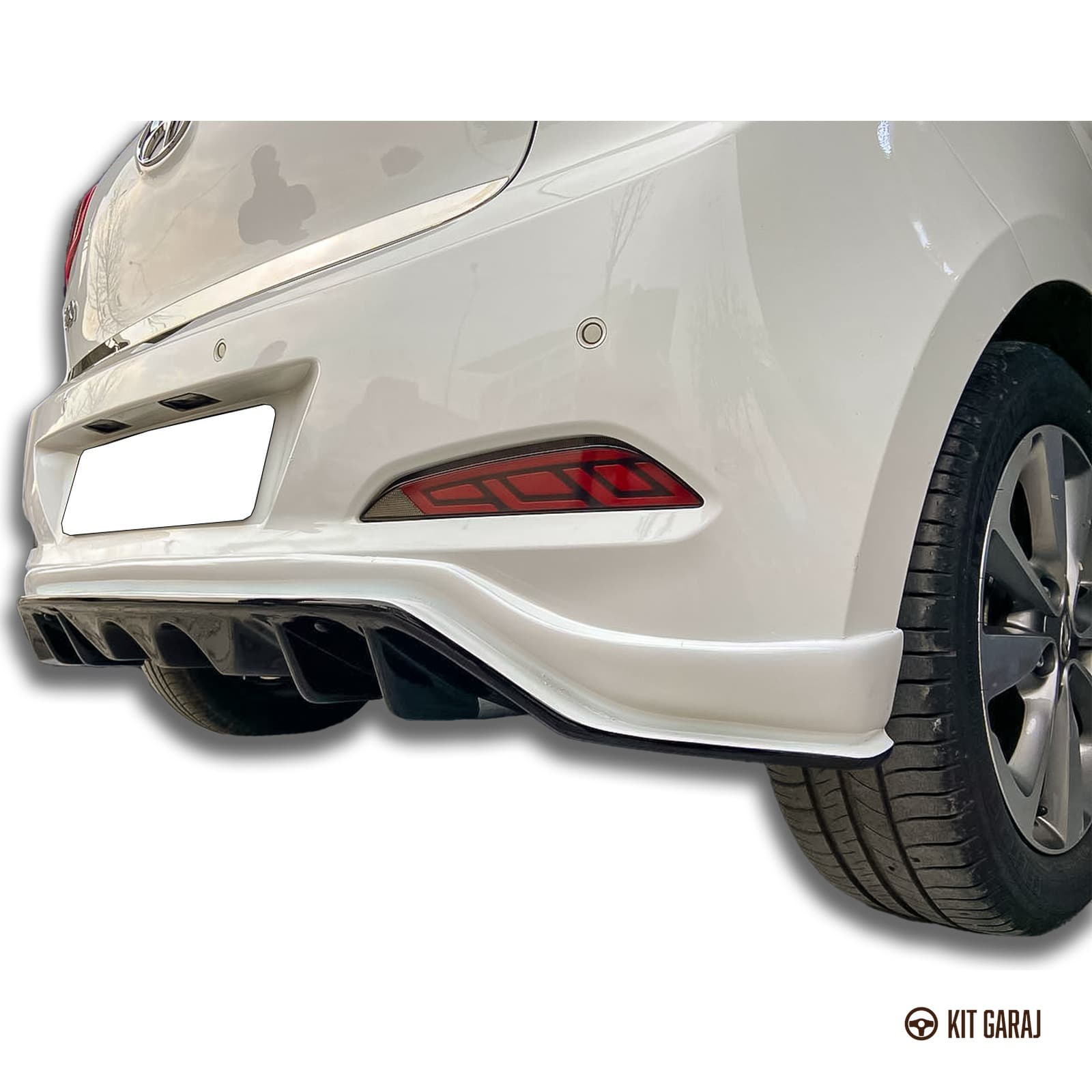 Hyundai i20 R20 Piano Black Difüzör (Plastik) Boyalı