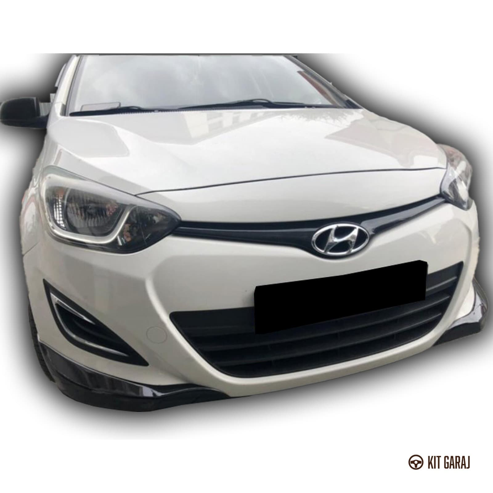 Hyundai i20 2009-2013 Ön Flap (Plastik) Boyasız (3/3)