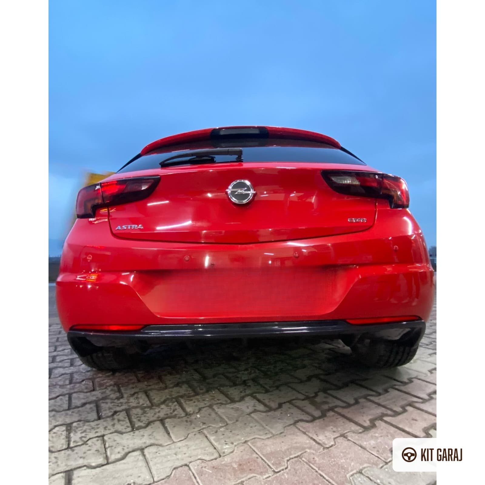 Opel Astra K 2015-2021 Rieger Piano Black Difüzör (Plastik) Boyalı (4/6)