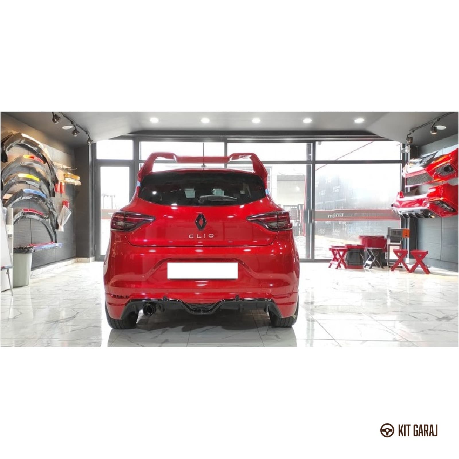 Renault Clio Arka Ek (Plastik) Boyasız (4/4)