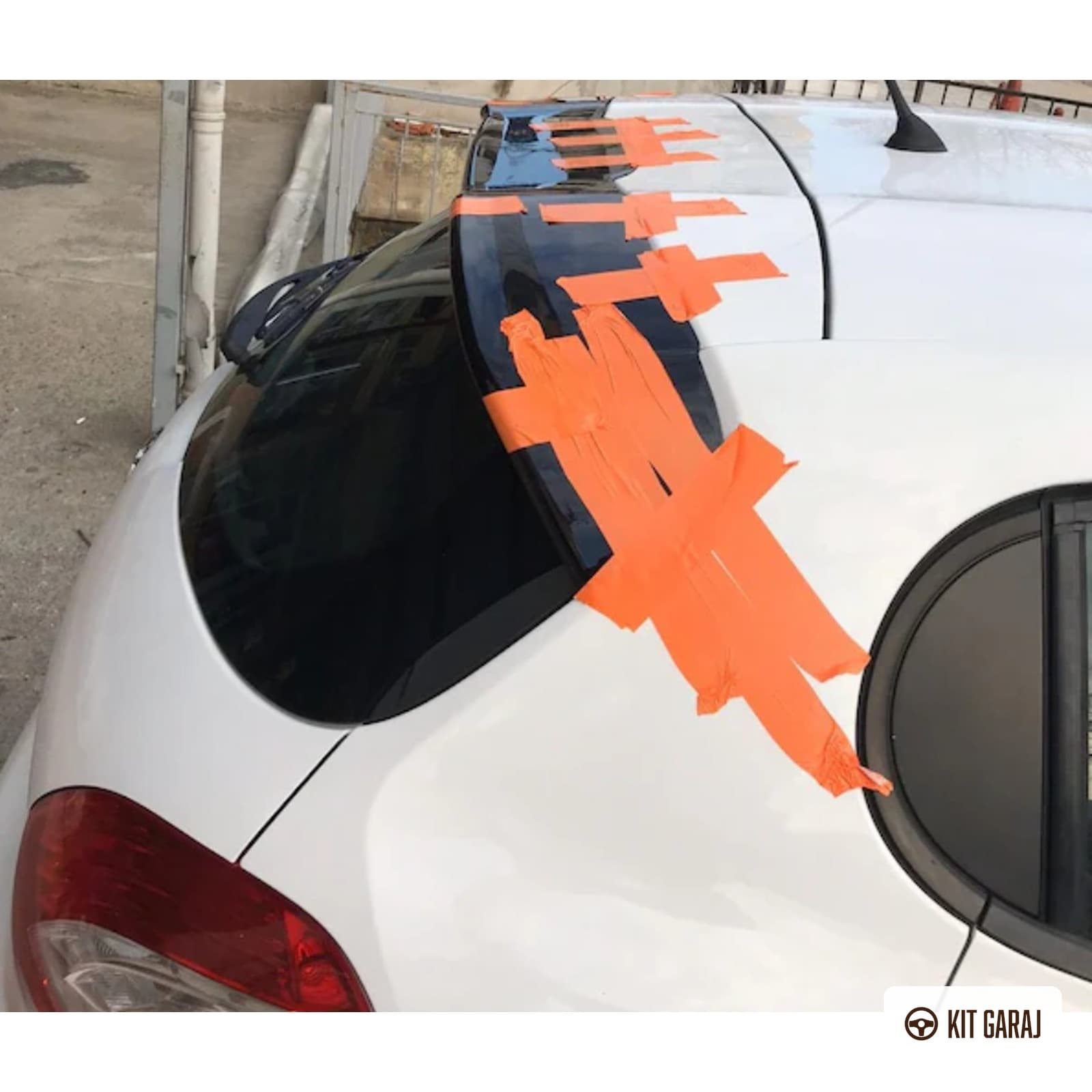 Peugeot 208 Piano Black Spoiler (Plastik) Boyalı (4/4)
