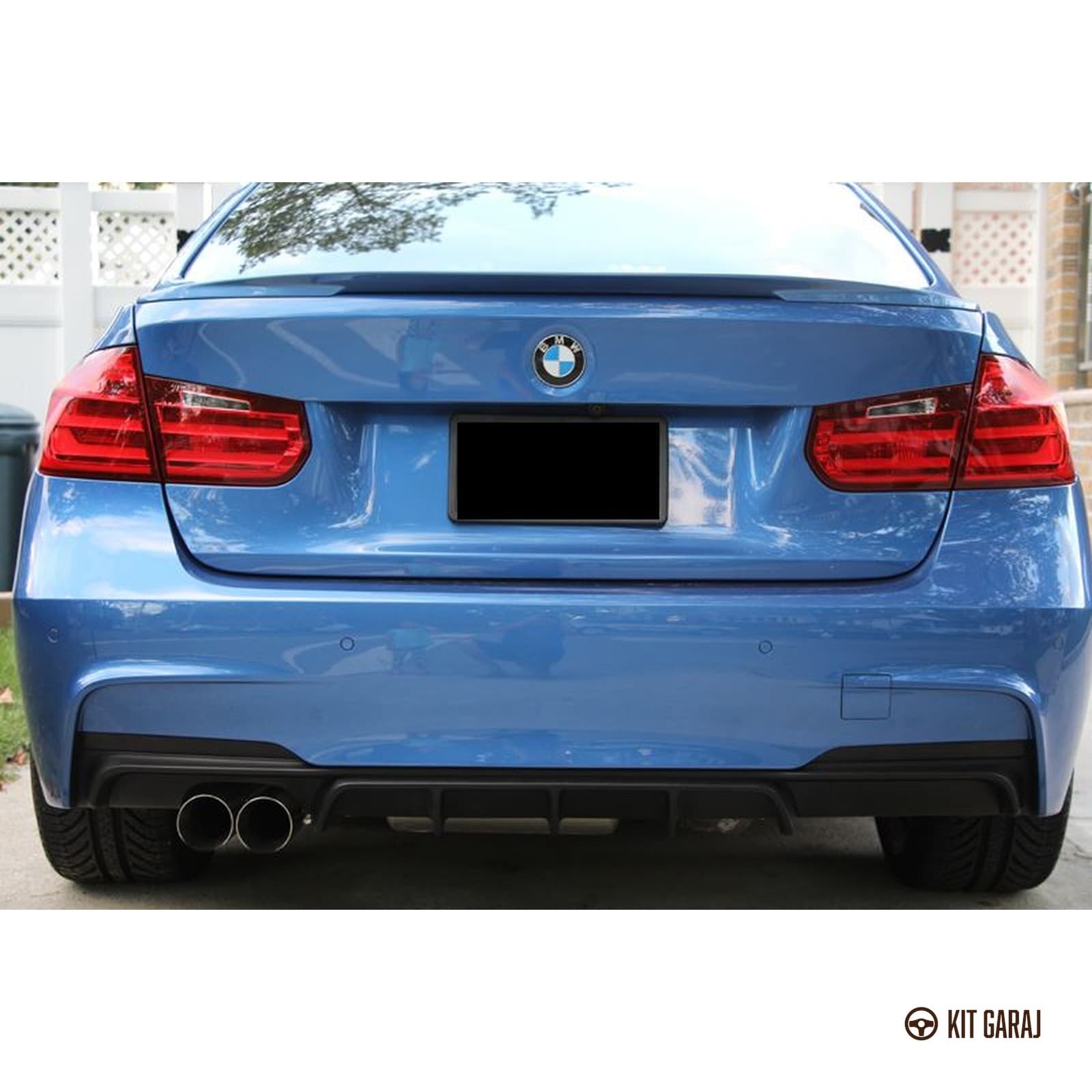 BMW F30 2012-2018 Piano Black Difüzör (Plastik) Boyalı