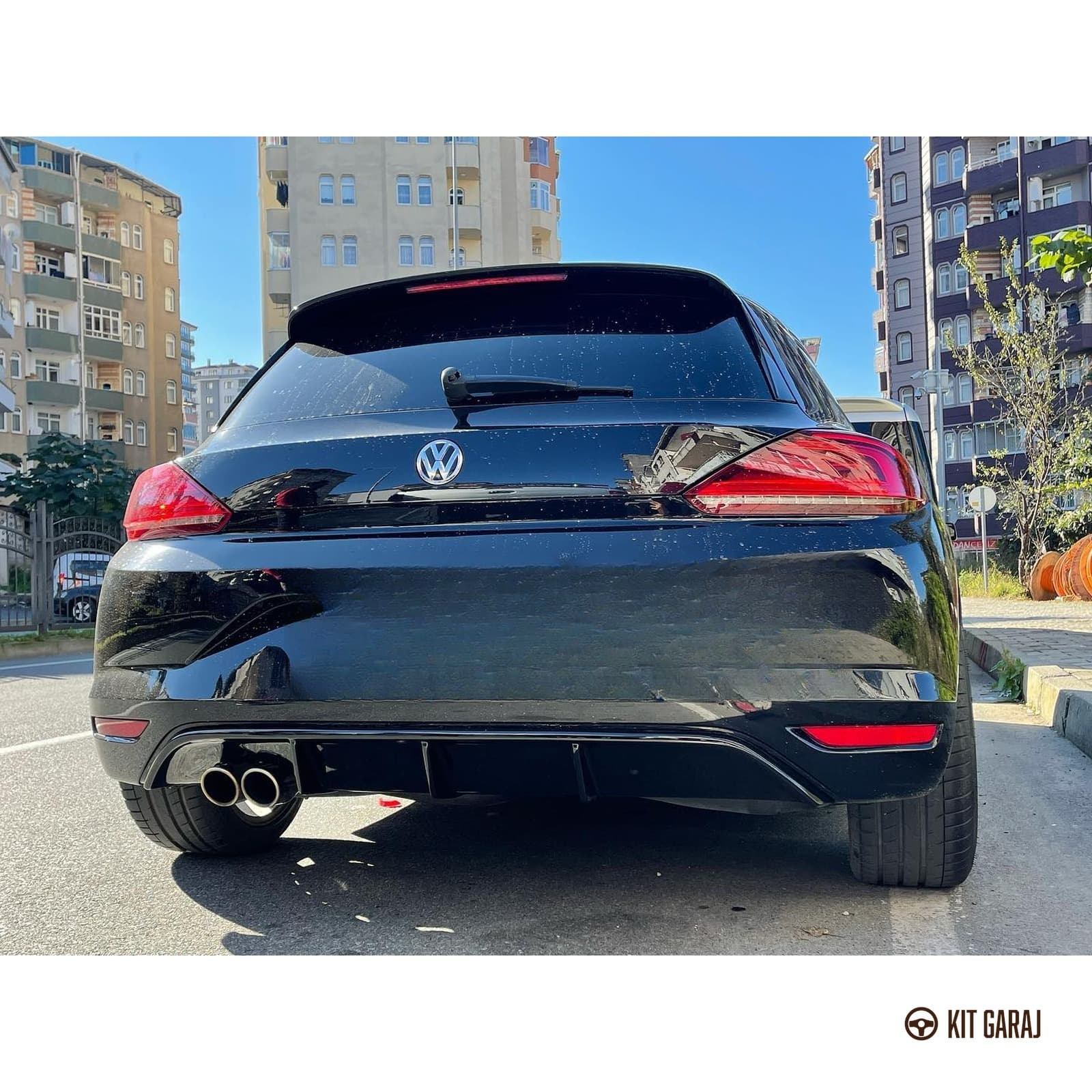 Volkswagen Scirocco Makyajlı Piano Black Difüzör (Plastik) Boyalı (4/8)
