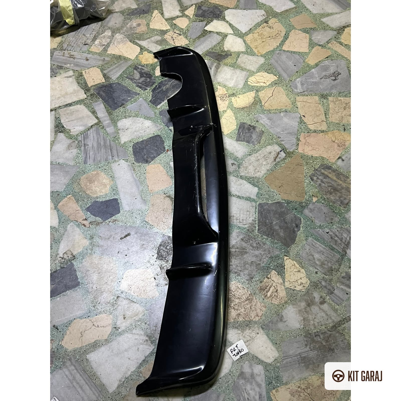 Opel Astra J Sedan 2011-2018 Parlak Siyah Difüzör (Plastik) Boyalı (6/6)