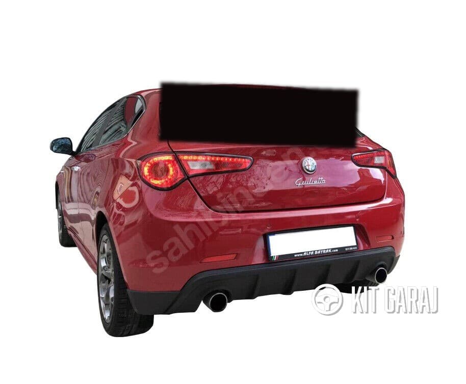 Alfa Romeo Giulietta Çift Çıkış Piano Black Difüzör (Plastik) Boyalı (8/8)