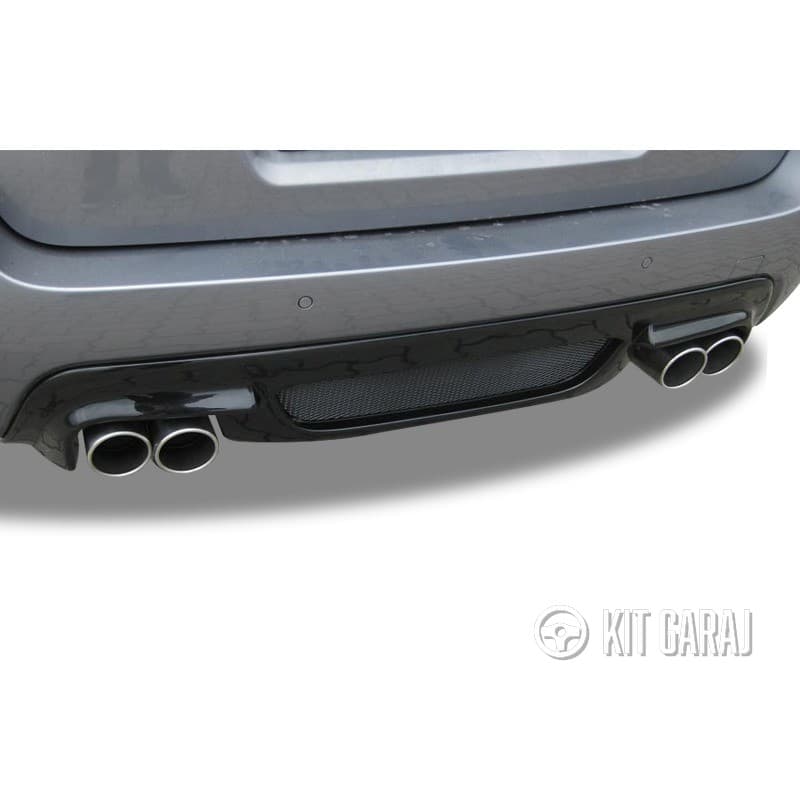BMW E60 2003-2010 Rieger M5 Parlak Siyah Difüzör (Plastik) Boyalı (6/7)