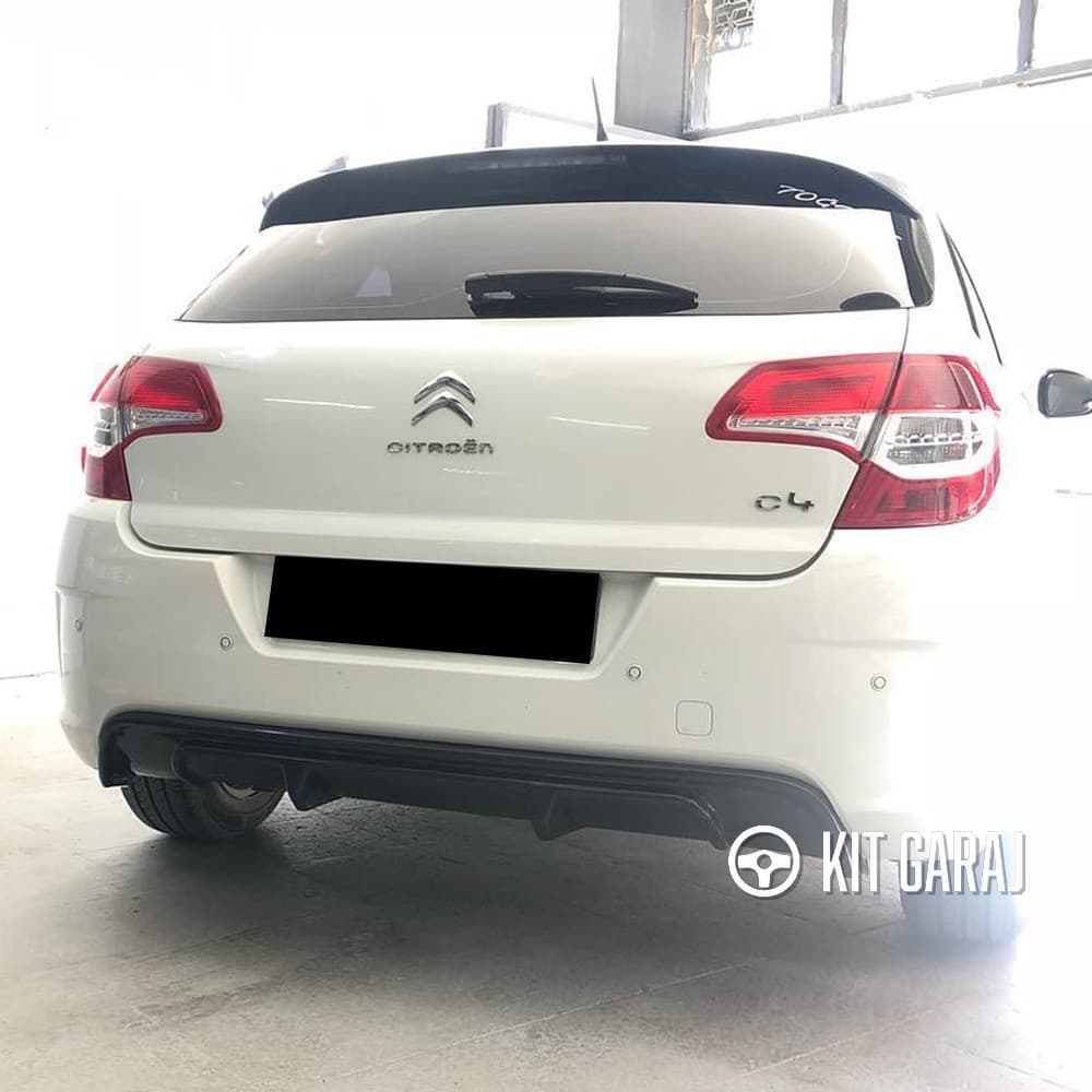 Citroën C4 2011-2017 Parlak Siyah Difüzör (Plastik) Boyalı (4/6)