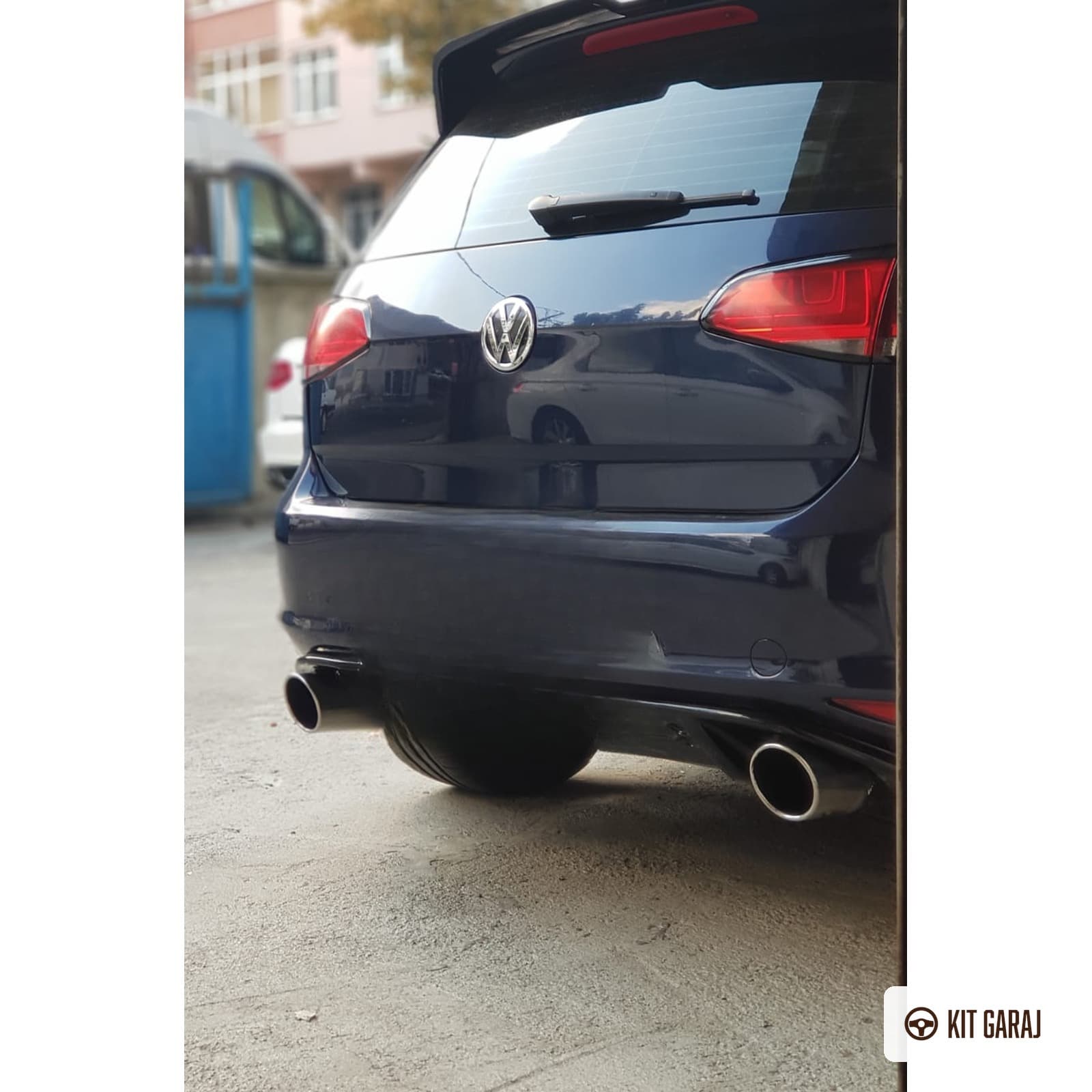 Volkswagen Golf GTI Piano Black Difüzör (Plastik) Boyalı (4/8)