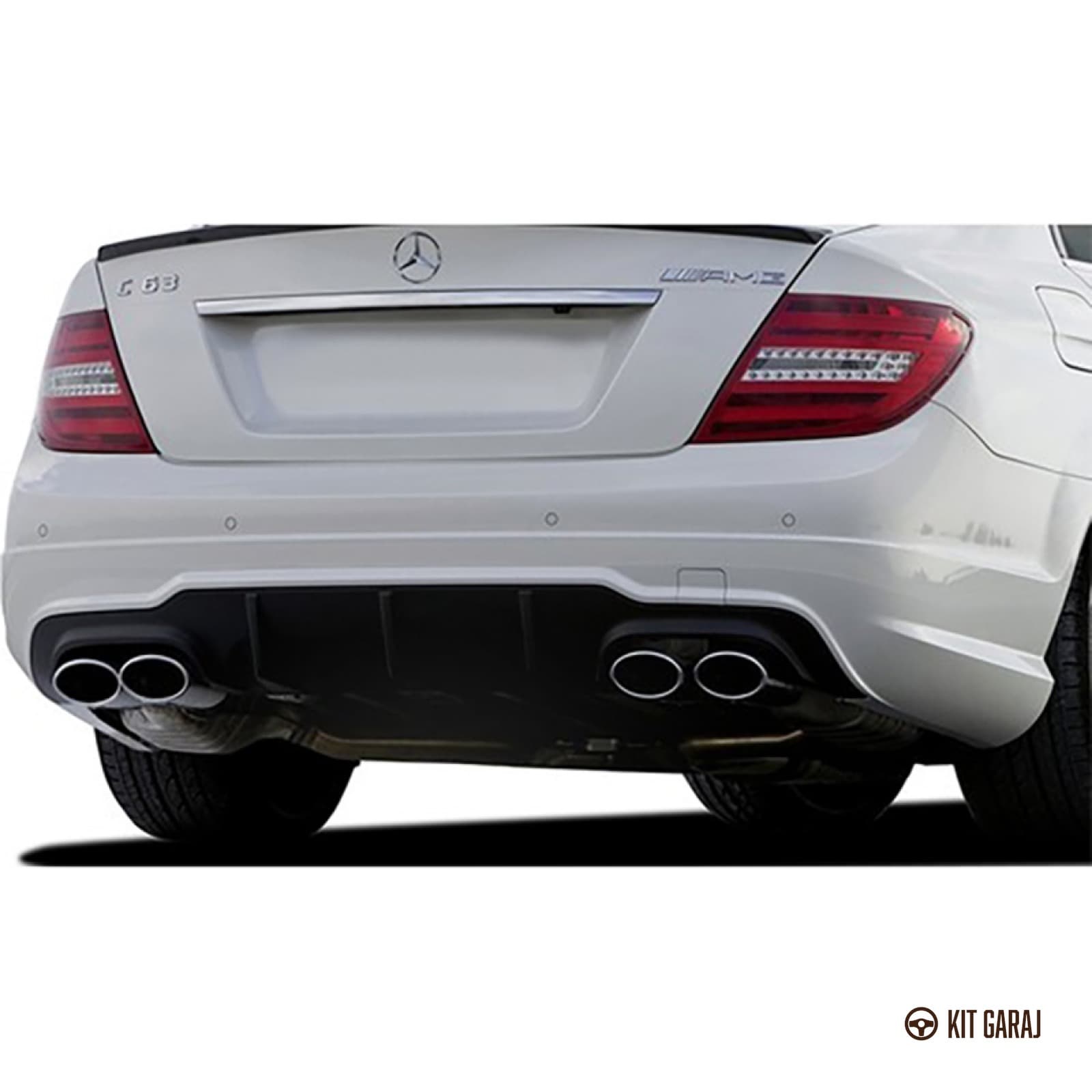 Mercedes-Benz W204 C180 Makyajlı Piano Black Difüzör (Plastik) Boyalı (3/8)