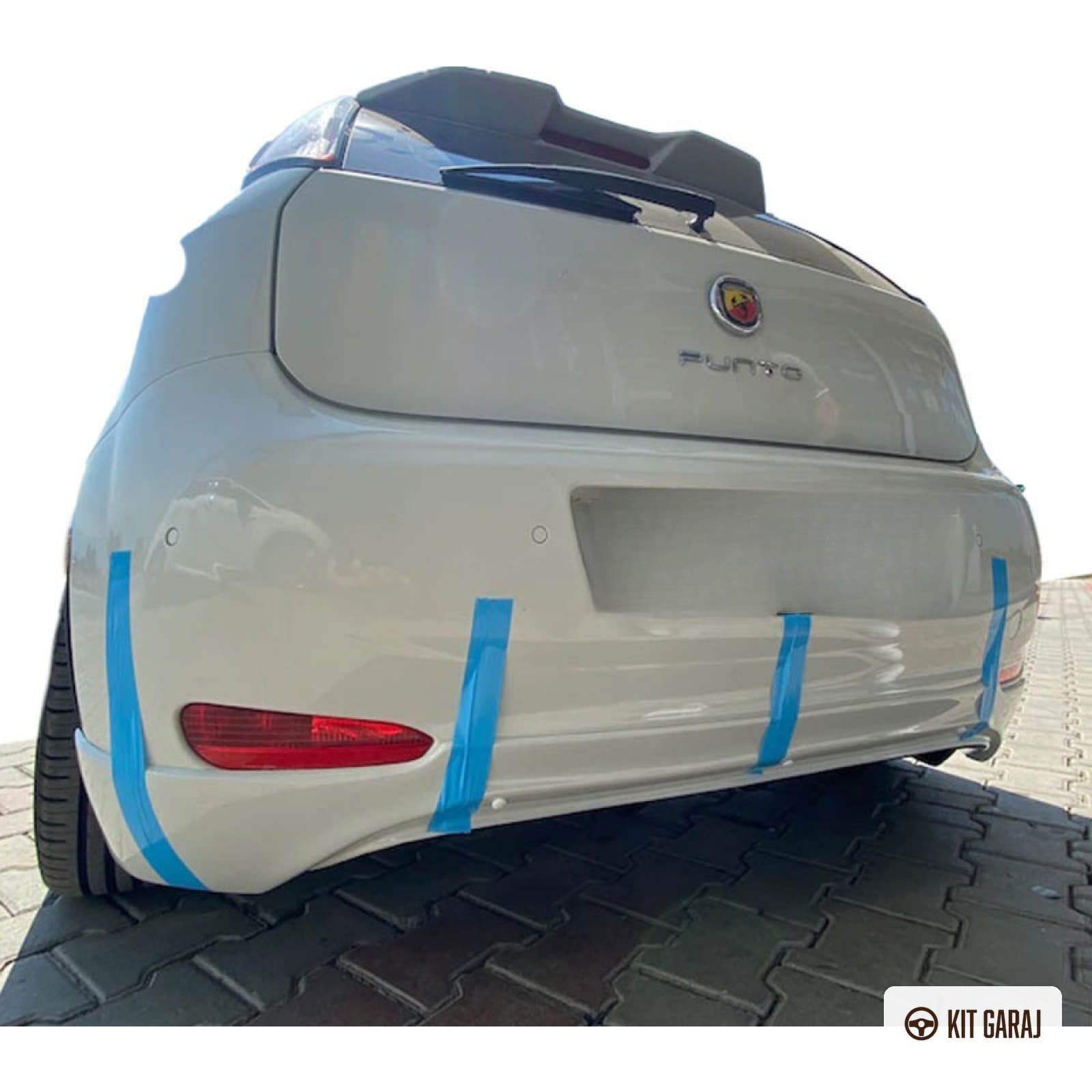 Fiat Punto 2010-2018 Evo Piano Black Arka Ek (Plastik) Boyalı (4/4)
