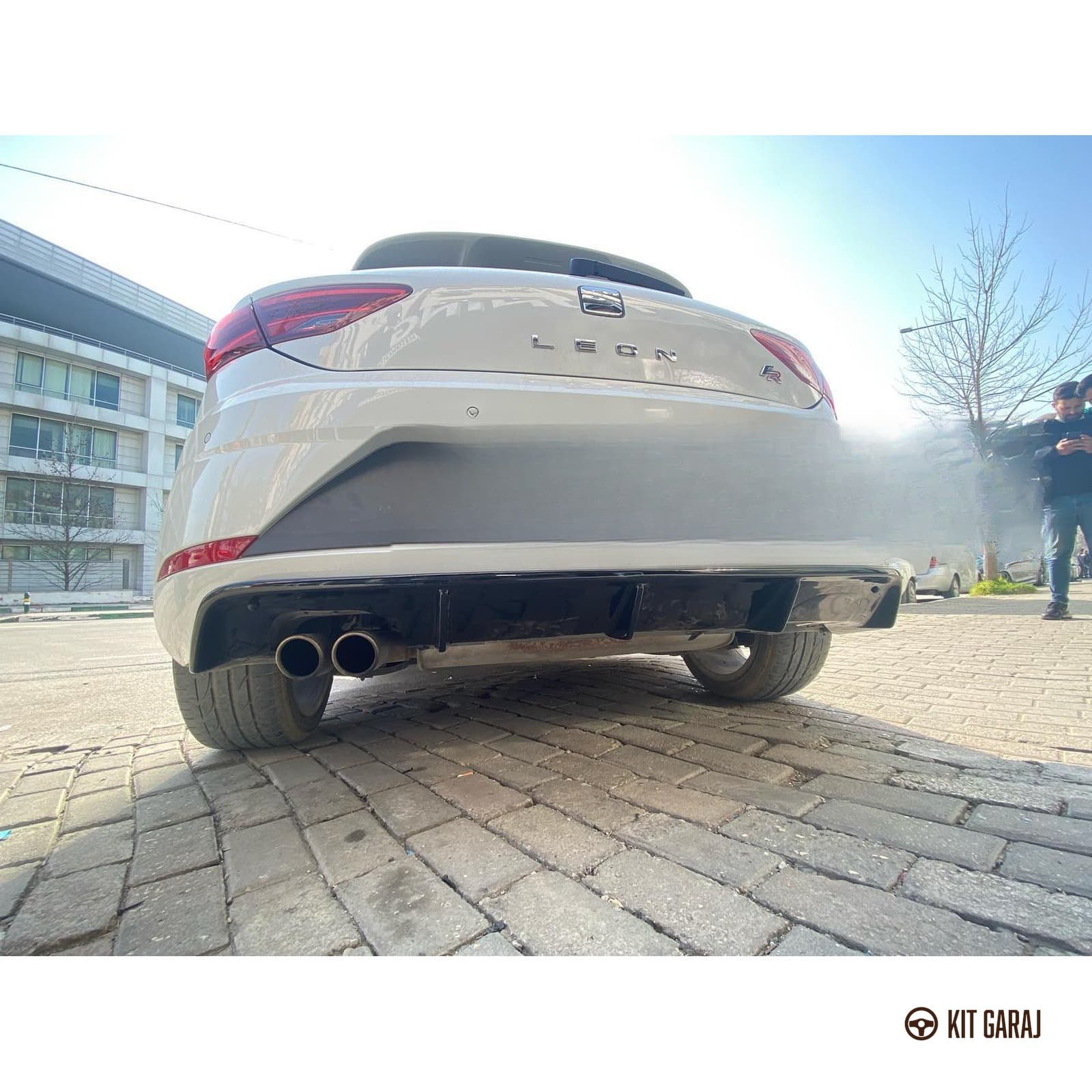 Seat Leon Mk3 2017-2020 FR Piano Black Difüzör (Plastik) Boyalı (4/8)