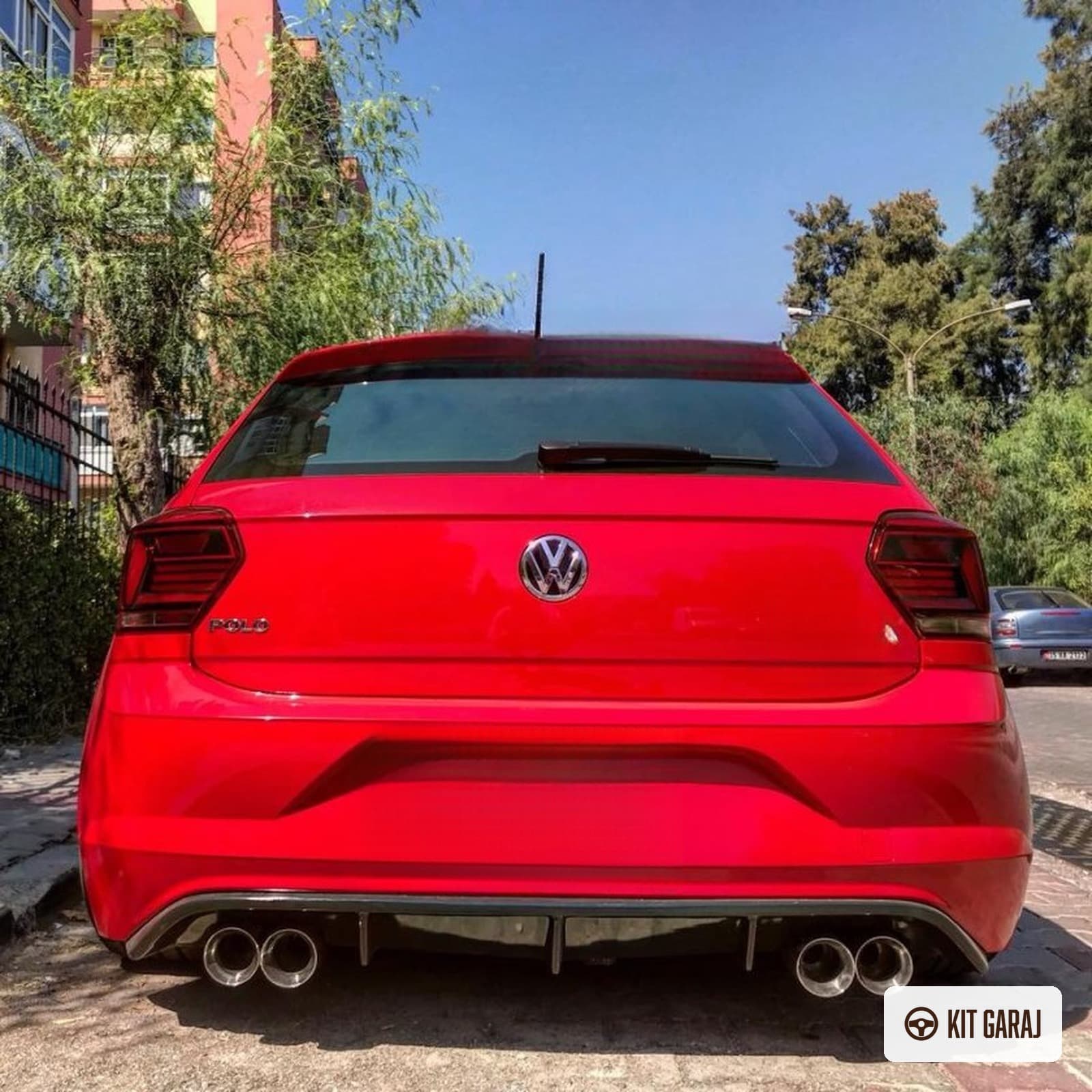 Volkswagen Polo 2018 Piano Black Difüzör (Plastik) Boyalı