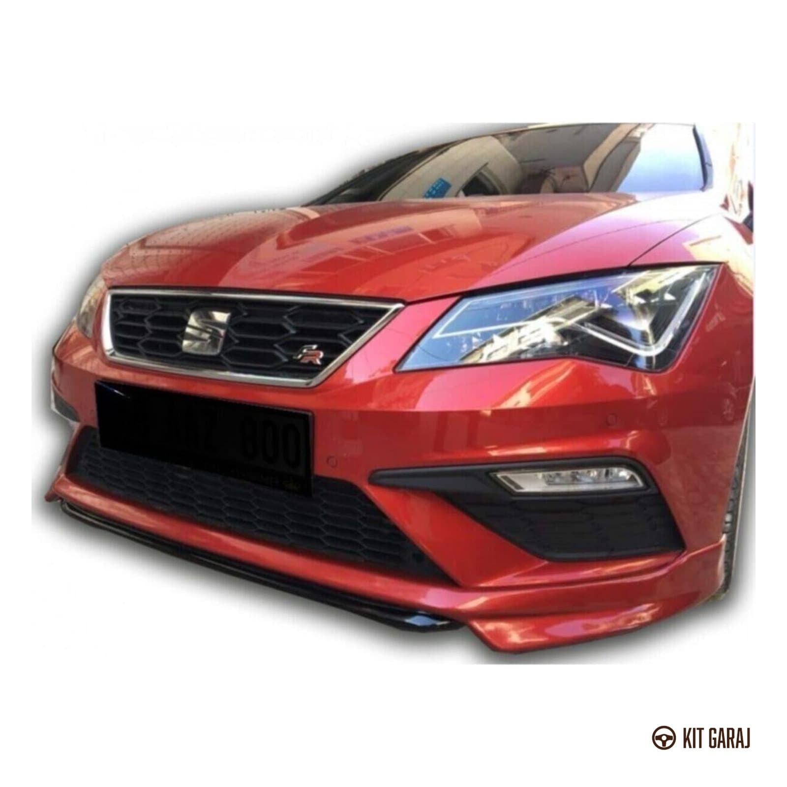Seat Leon Mk3 2017-2020 FR Ön Ek (Plastik) Boyasız (3/4)