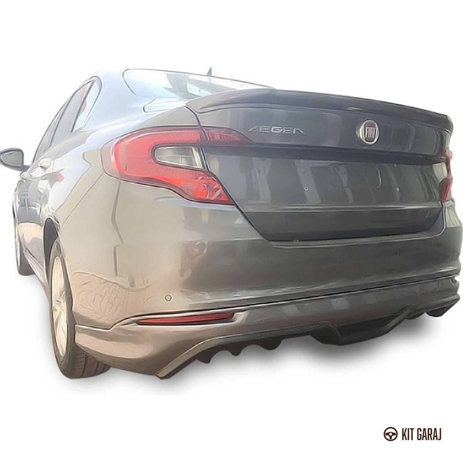 Fiat Egea Piano Black Spoiler (Plastik) Boyalı