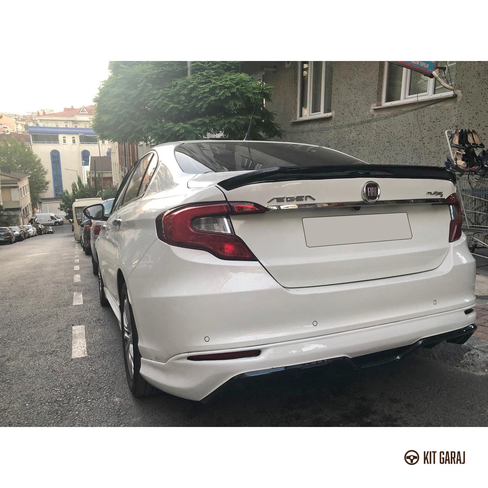 Fiat Egea Piano Black Spoiler (Plastik) Boyalı (3/3)