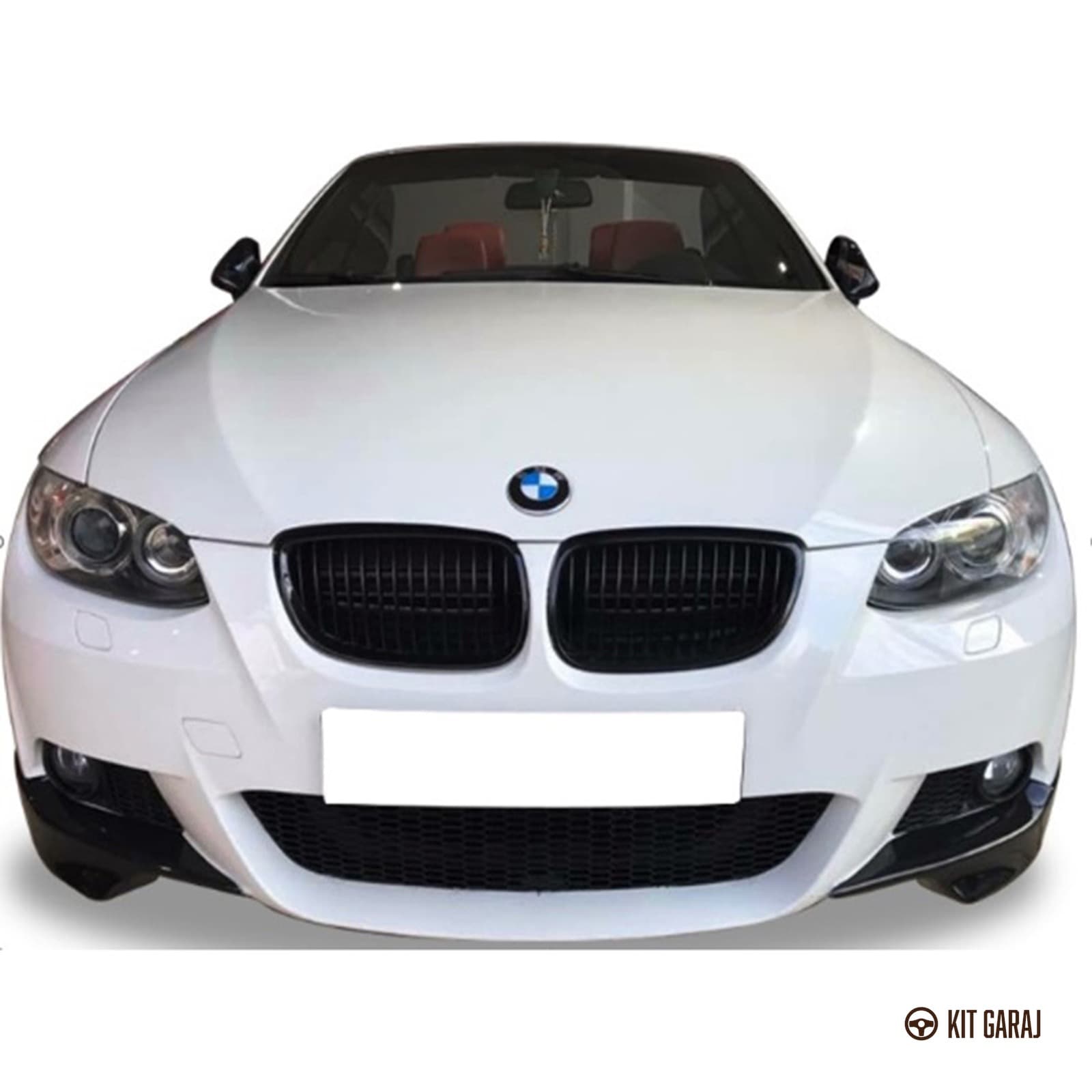 BMW E92 Piano Black Ön Flap (Plastik) Boyalı