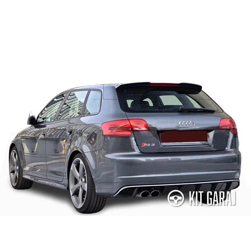 Audi A3 HB 2006-2012 Spoiler (Plastik) Boyasız (3/3)