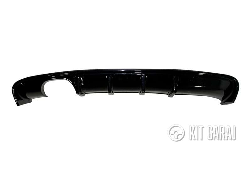 Audi A3 2003-2012 HB 2 Kapı S3 Piano Black Soldan Çift Difüzör (Plastik) Boyalı (3/4)