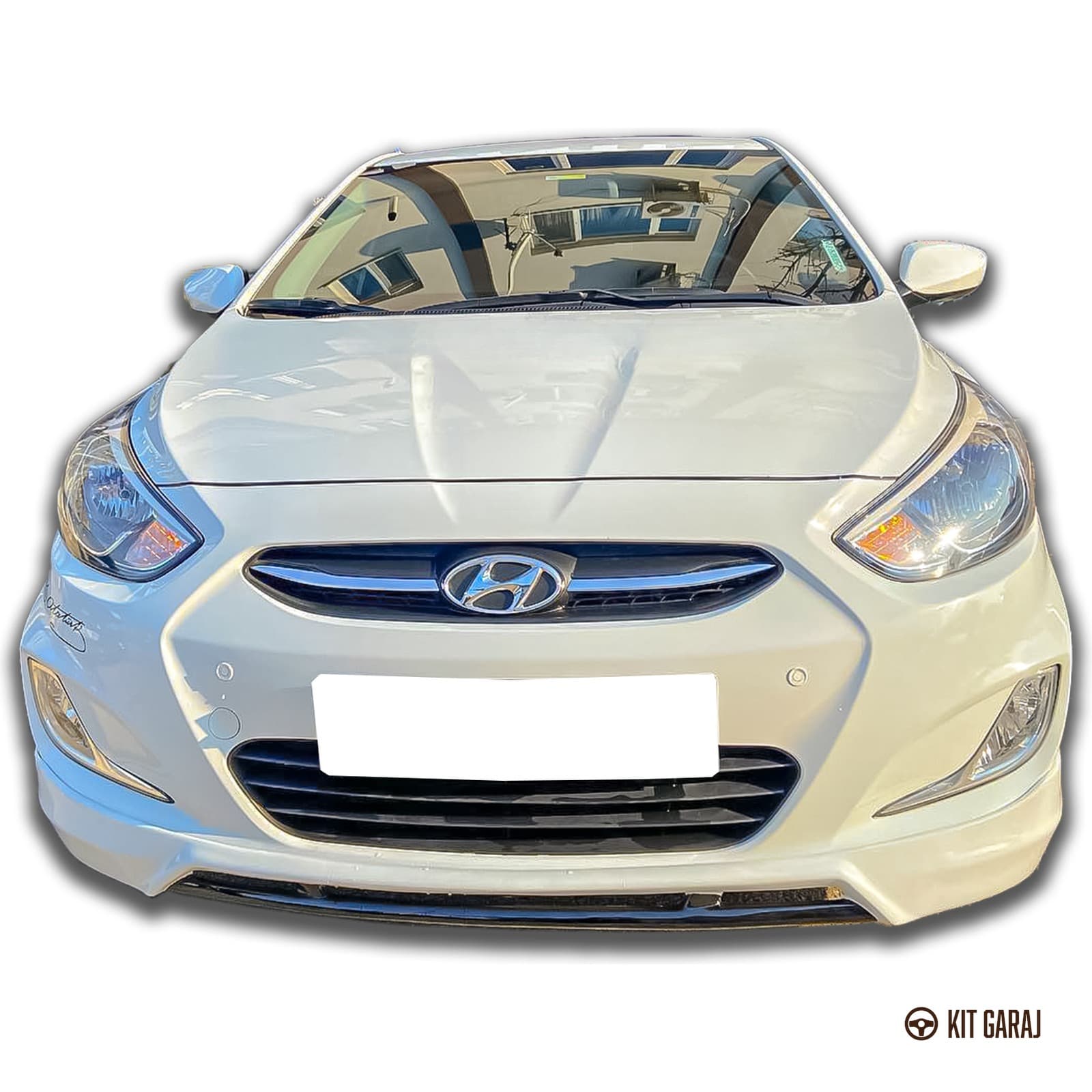 Hyundai Accent 2011-2018 Ön Ek (Plastik) Boyasız