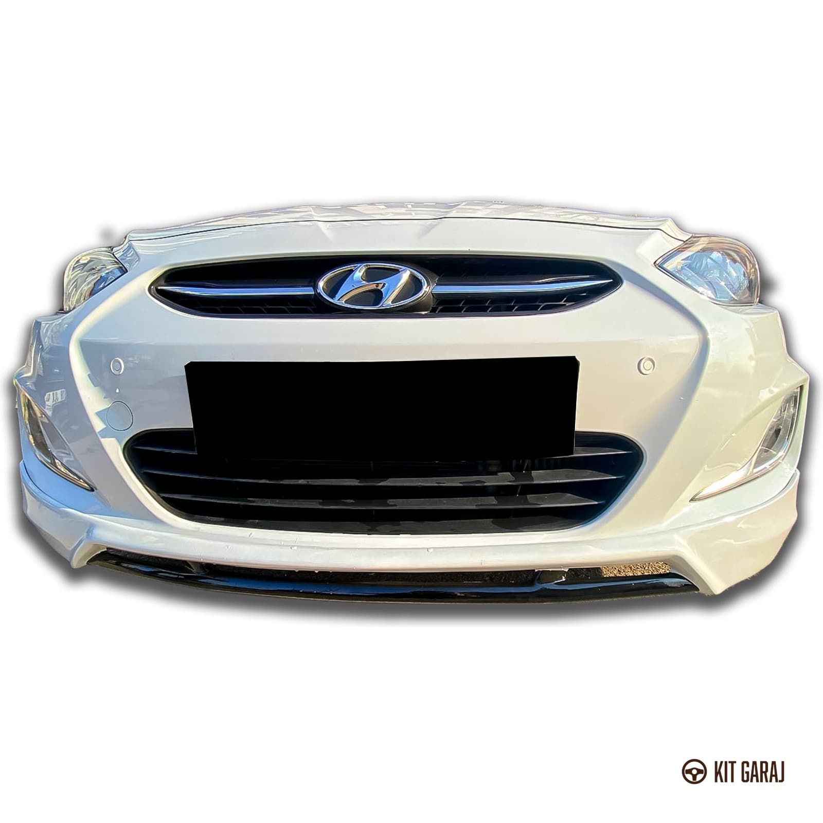 Hyundai Accent 2011-2018 Ön Ek (Plastik) Boyasız (3/4)