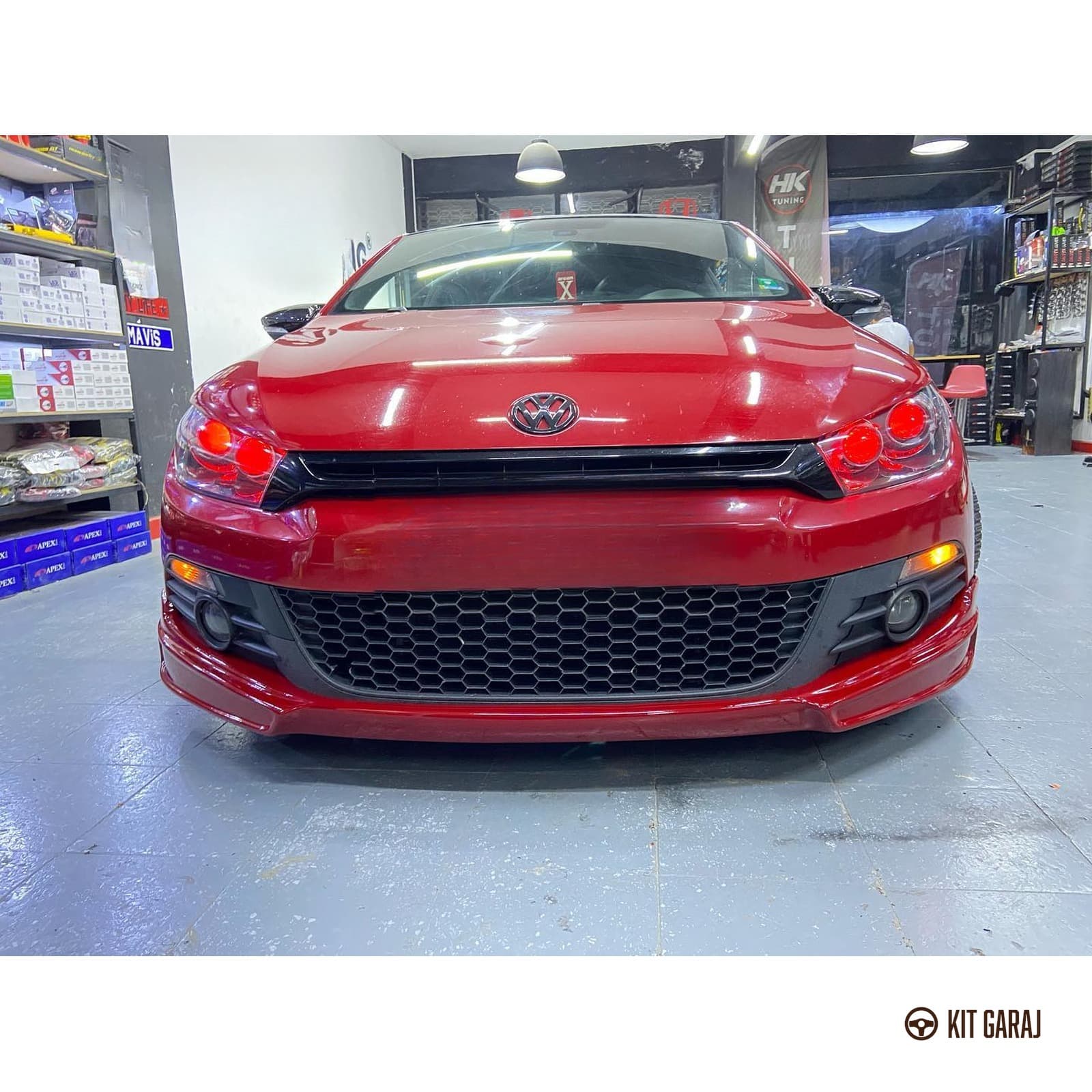 Volkswagen Scirocco Makyajsız Rieger Ön Ek (Plastik) Boyasız (7/8)