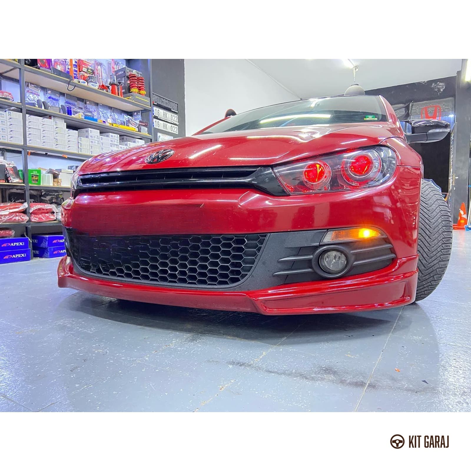 Volkswagen Scirocco Makyajsız Rieger Ön Ek (Plastik) Boyasız (8/8)