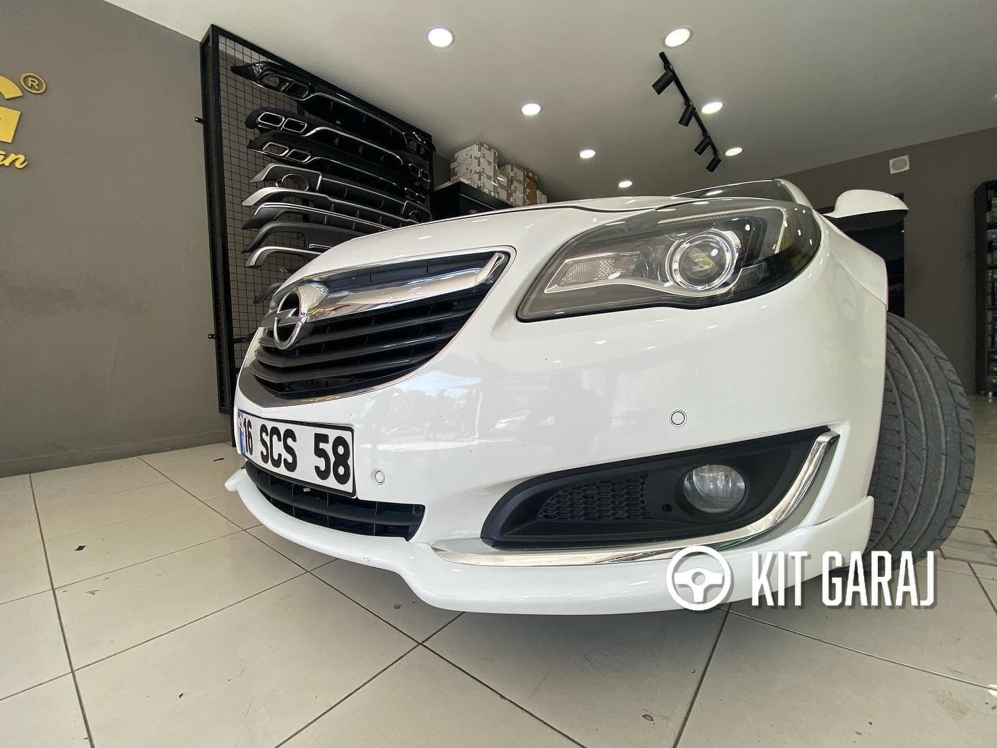 Opel Insignia Makyajlı Ön Ek (Plastik) Boyasız (3/6)